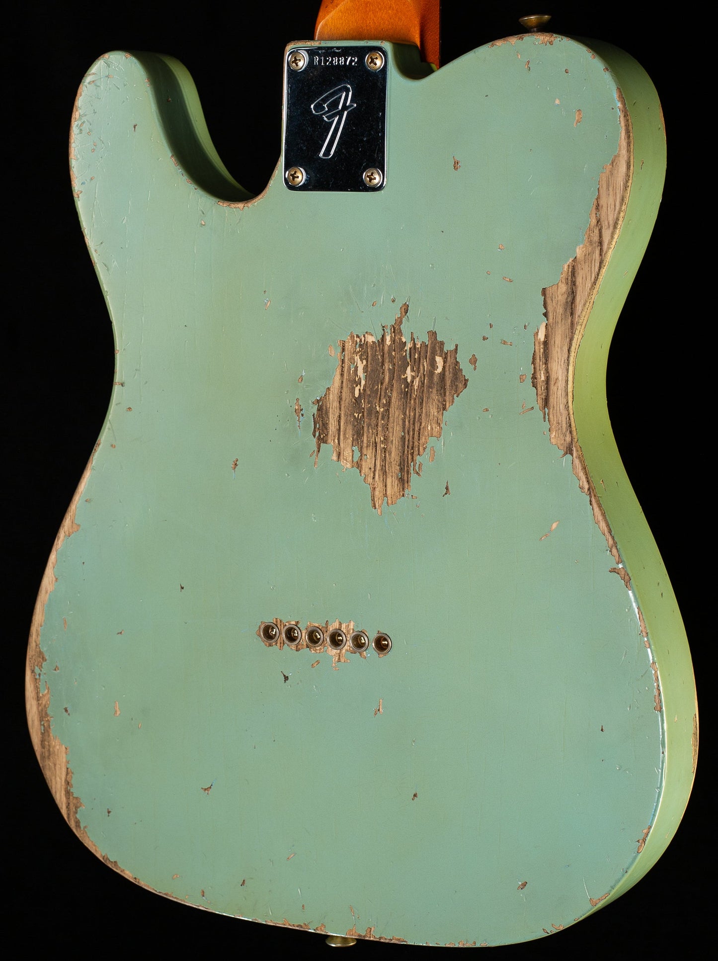 Fender Custom Shop Masterbuilt Levi Perry '67 Thinline CuNife Telecaster Heavy Relic Daphne Blue (872)