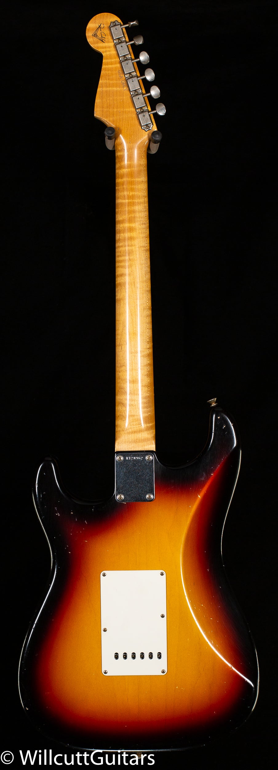 Fender Custom Shop Masterbuilt Dennis Galuzska True '62 Strat Journeyman 3-Tone Sunburst Brazilian 59 C (962)