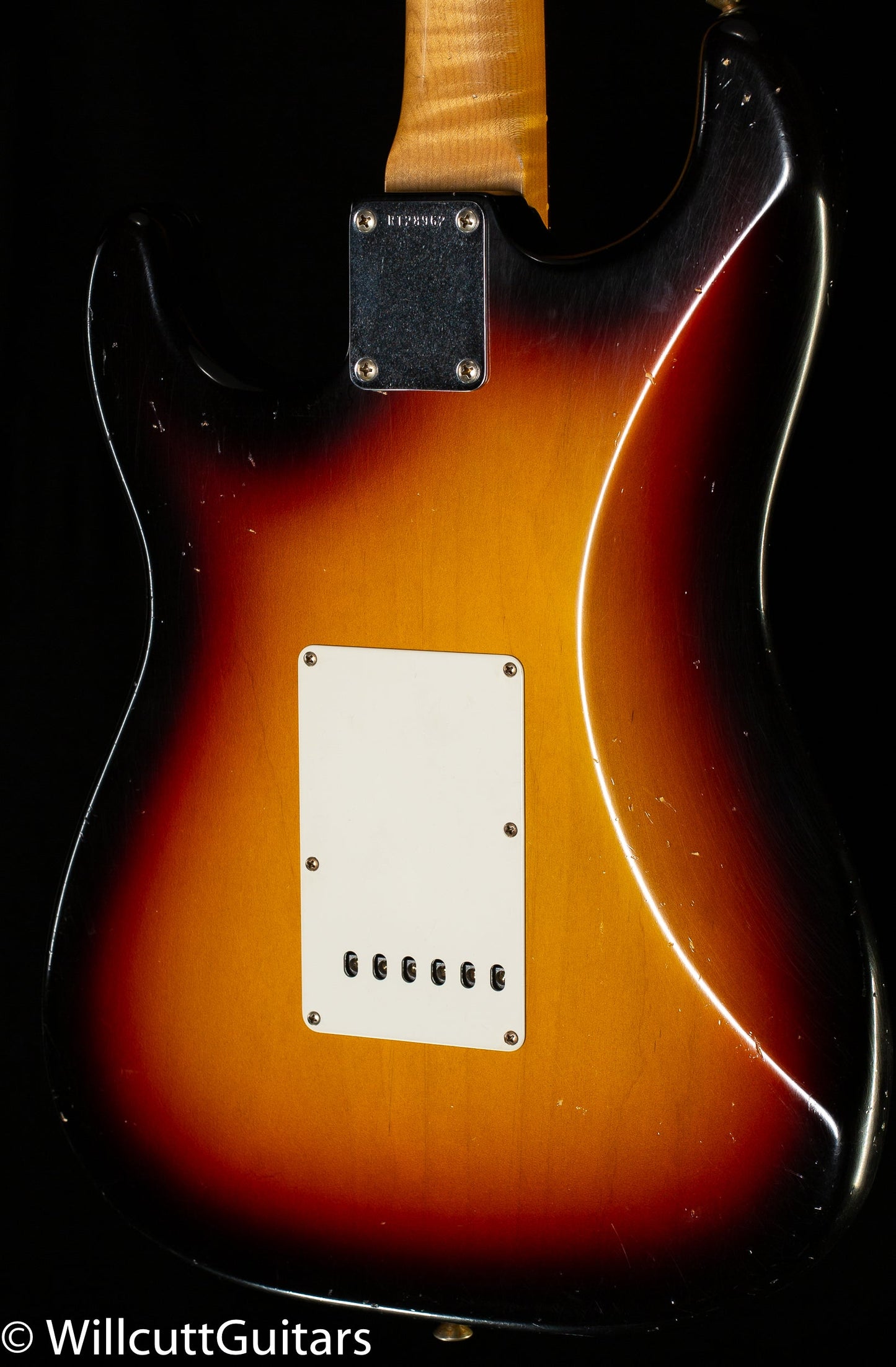 Fender Custom Shop Masterbuilt Dennis Galuzska True '62 Strat Journeyman 3-Tone Sunburst Brazilian 59 C (962)