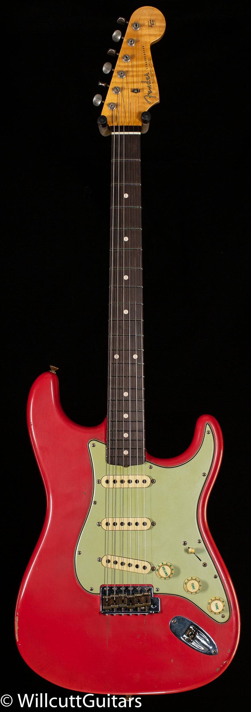 Fender Custom Shop Masterbuilt Andy Hicks True '62 Strat Journeyman Fiesta Red 59 C (989)