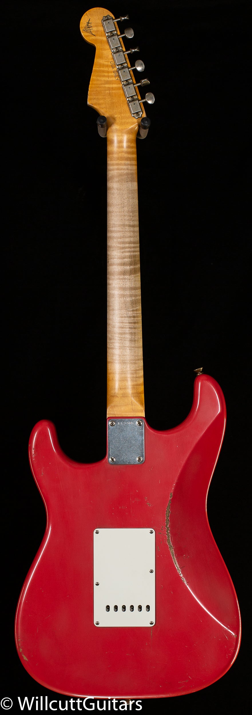 Fender Custom Shop Masterbuilt Andy Hicks True '62 Strat Journeyman Fiesta Red 59 C (989)