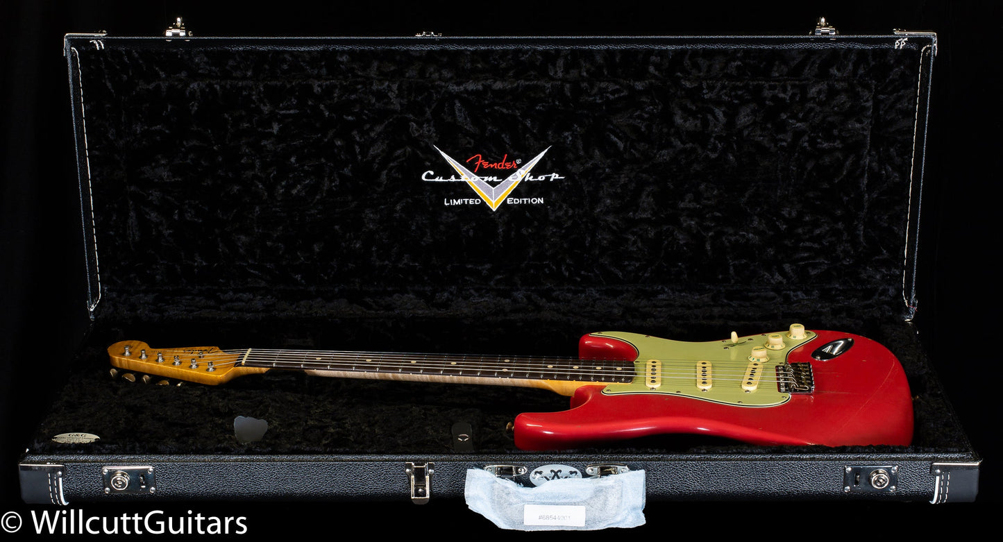 Fender Custom Shop Masterbuilt Andy Hicks True '62 Strat Journeyman Fiesta Red 59 C (989)
