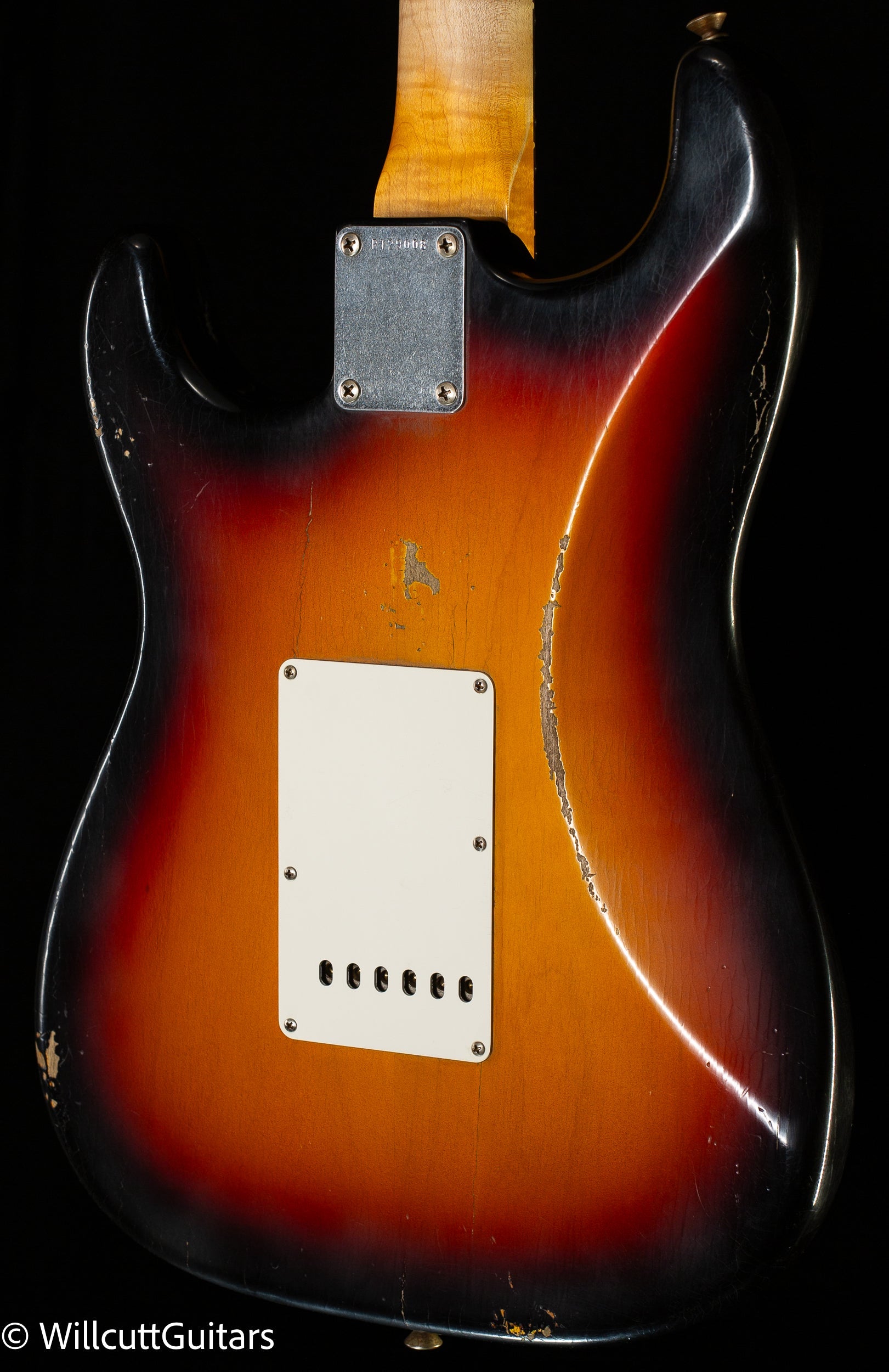 Fender Custom Shop Masterbuilt Andy Hicks True '62 Strat Journeyman Relic 3-Tone Sunburst Brazilian (008)
