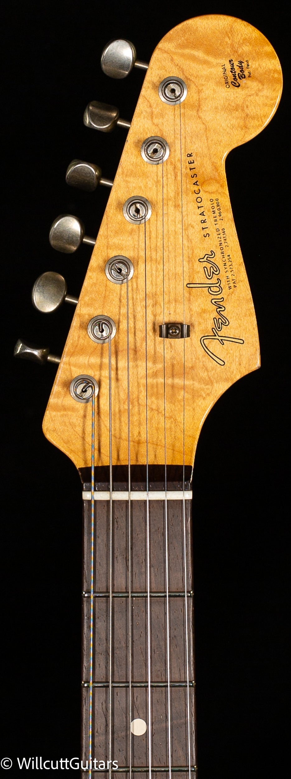 Fender Custom Shop Masterbuilt Andy Hicks True '62 Strat Journeyman Olympic White Brazilian 59 C  (230)
