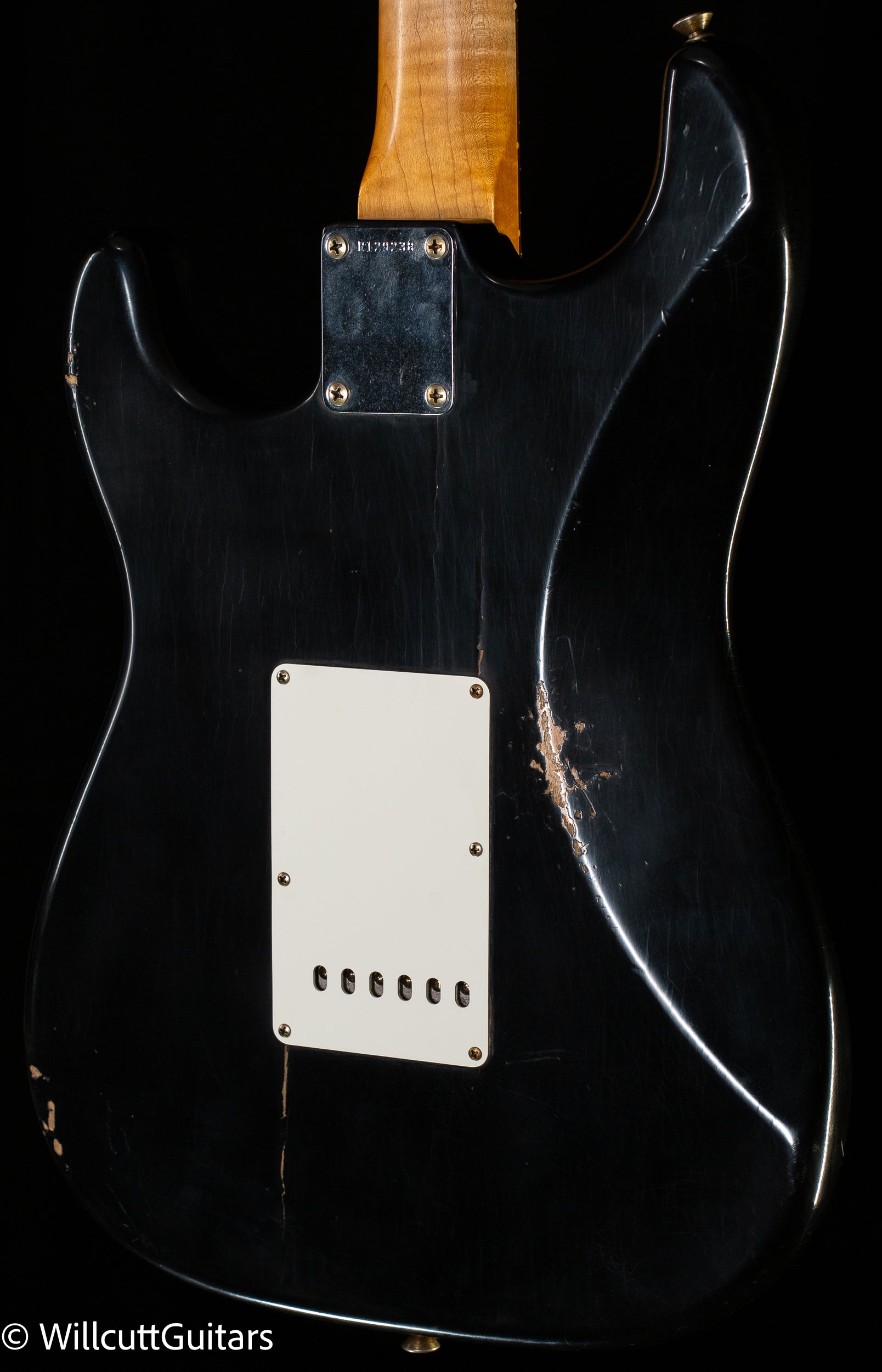 Fender Custom Shop Masterbuilt Andy Hicks True '62 Strat Journeyman Relic Black Brazilian (238)