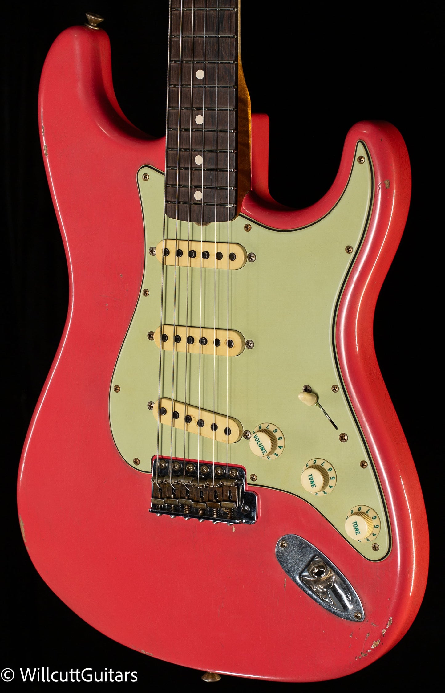 Fender Custom Shop Masterbuilt Andy Hicks True '62 Strat Journeyman Fiesta Red 59 C (270)