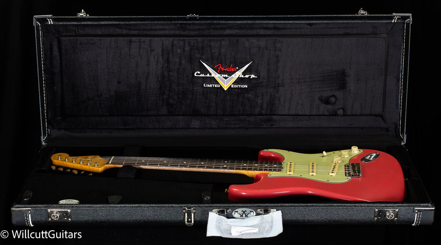 Fender Custom Shop Masterbuilt Andy Hicks True '62 Strat Journeyman Fiesta Red 59 C (270)