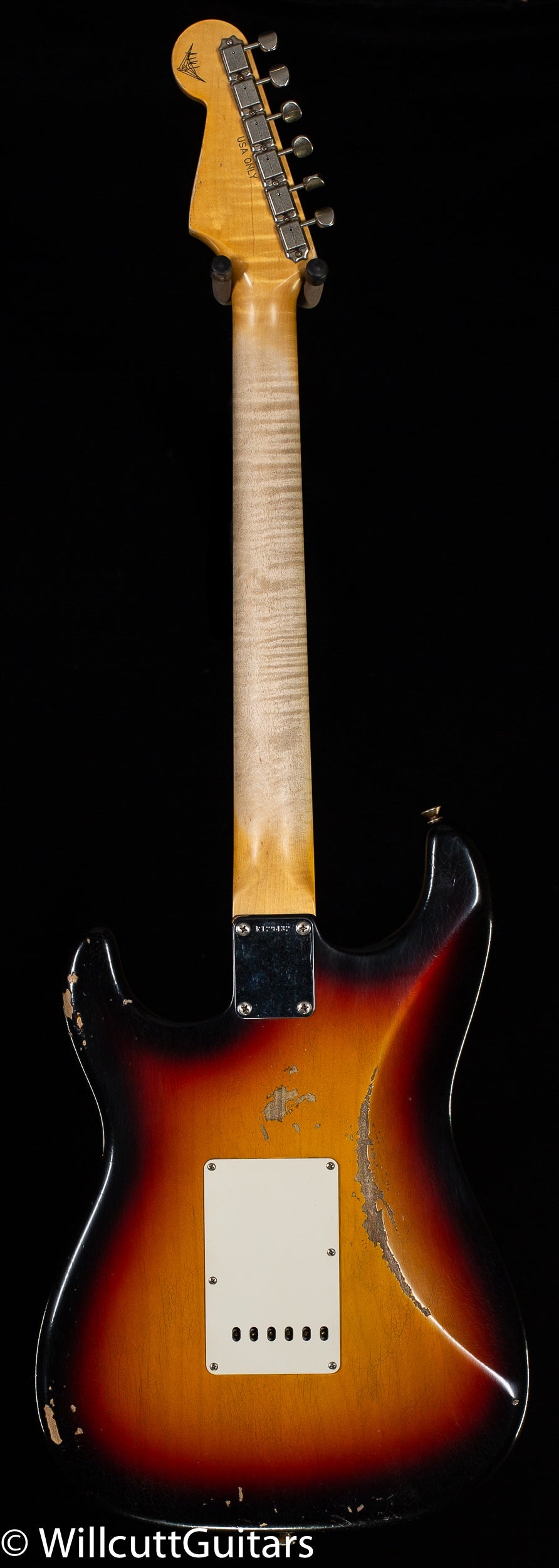 Fender Custom Shop Masterbuilt Andy Hicks True '62 Strat Journeyman Relic 3-Tone Sunburst Brazilian (432)