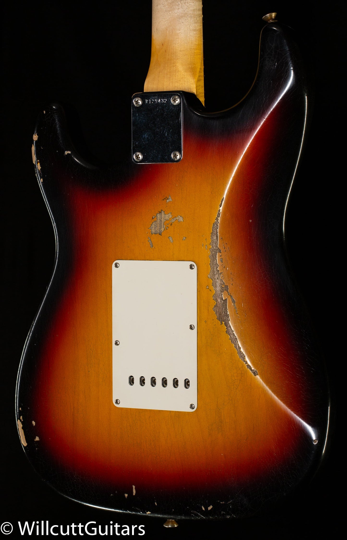 Fender Custom Shop Masterbuilt Andy Hicks True '62 Strat Journeyman Relic 3-Tone Sunburst Brazilian (432)