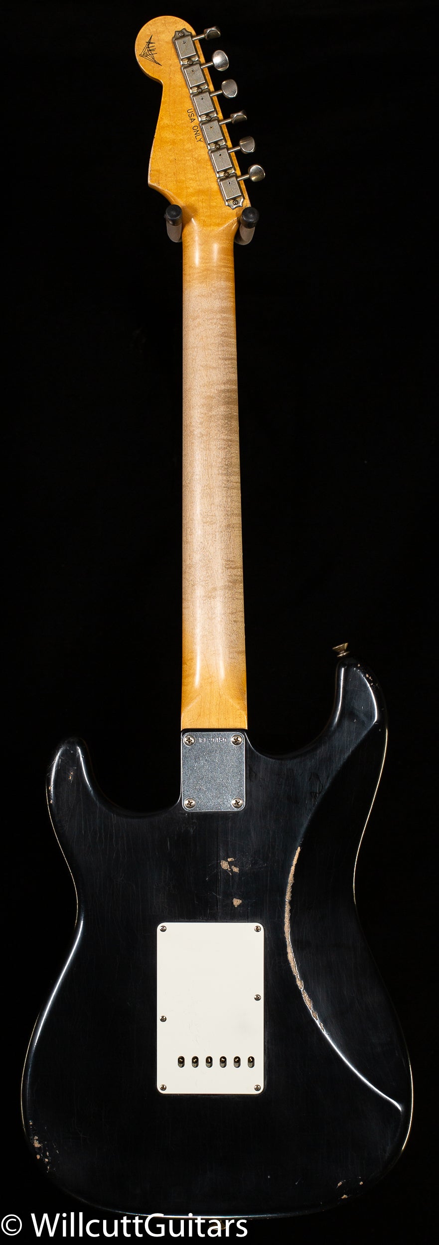 Fender Custom Shop Masterbuilt Andy Hicks True '62 Strat Journeyman Black Brazilian 59 C (459)