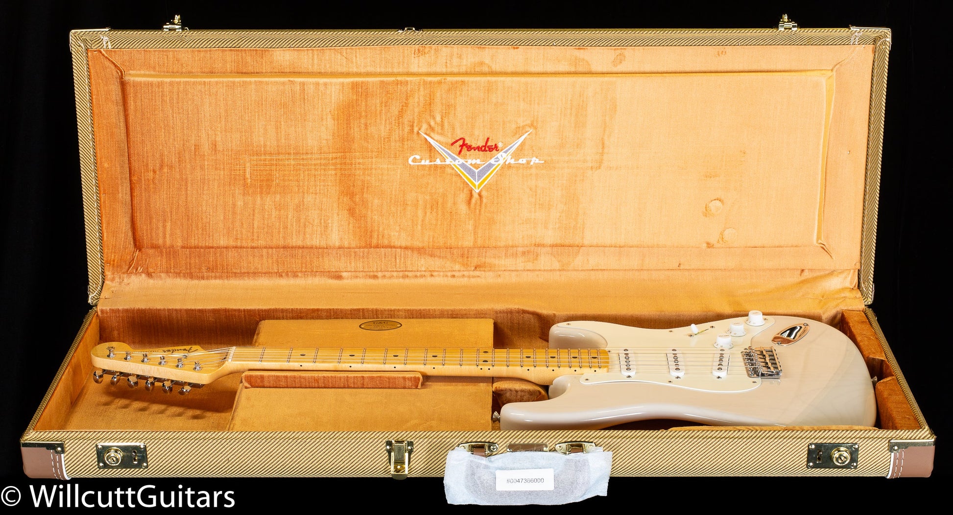 Fender Custom Shop 1956 Stratocaster Time Capsule White Blonde (479)