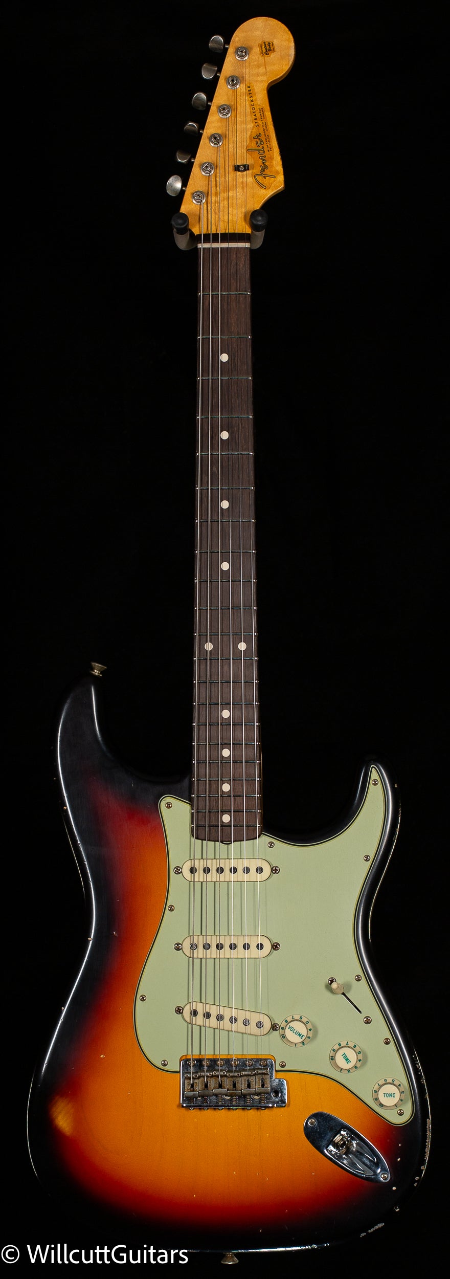Fender Custom Shop Masterbuilt Greg Fessler True '62 Strat Journeyman Relic 3-Tone Sunburst 59 C  (557)