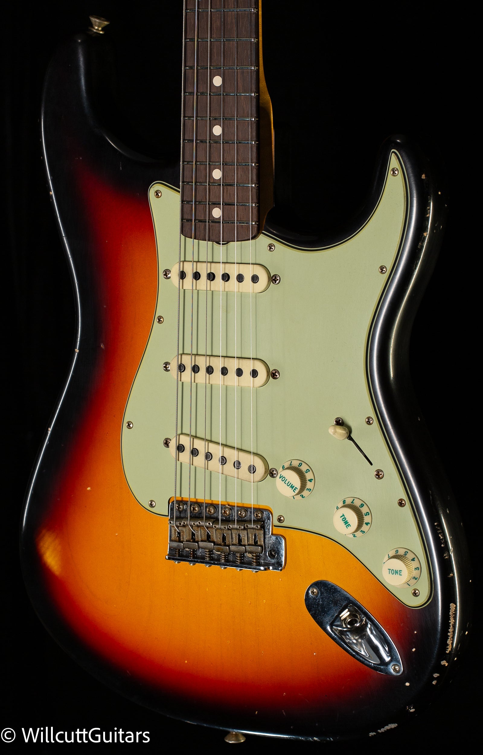 Fender Custom Shop Masterbuilt Greg Fessler True '62 Strat Journeyman Relic 3-Tone Sunburst 59 C  (557)