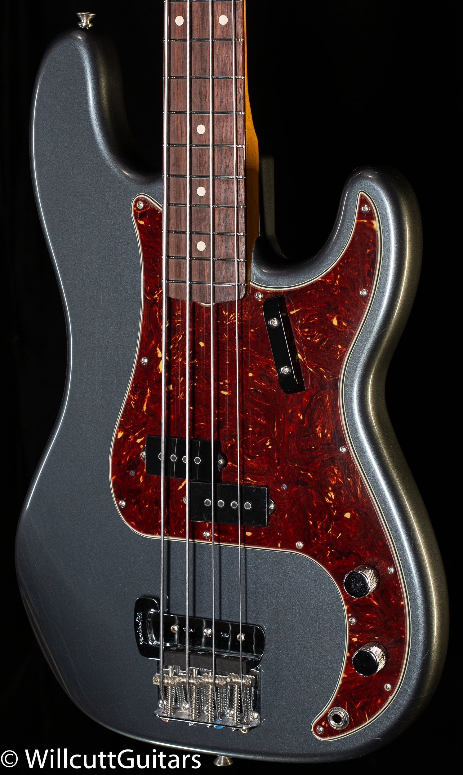 Fender Custom Shop Sean Hurley Signature Precision Bass Aged Charcoal Frost (758)