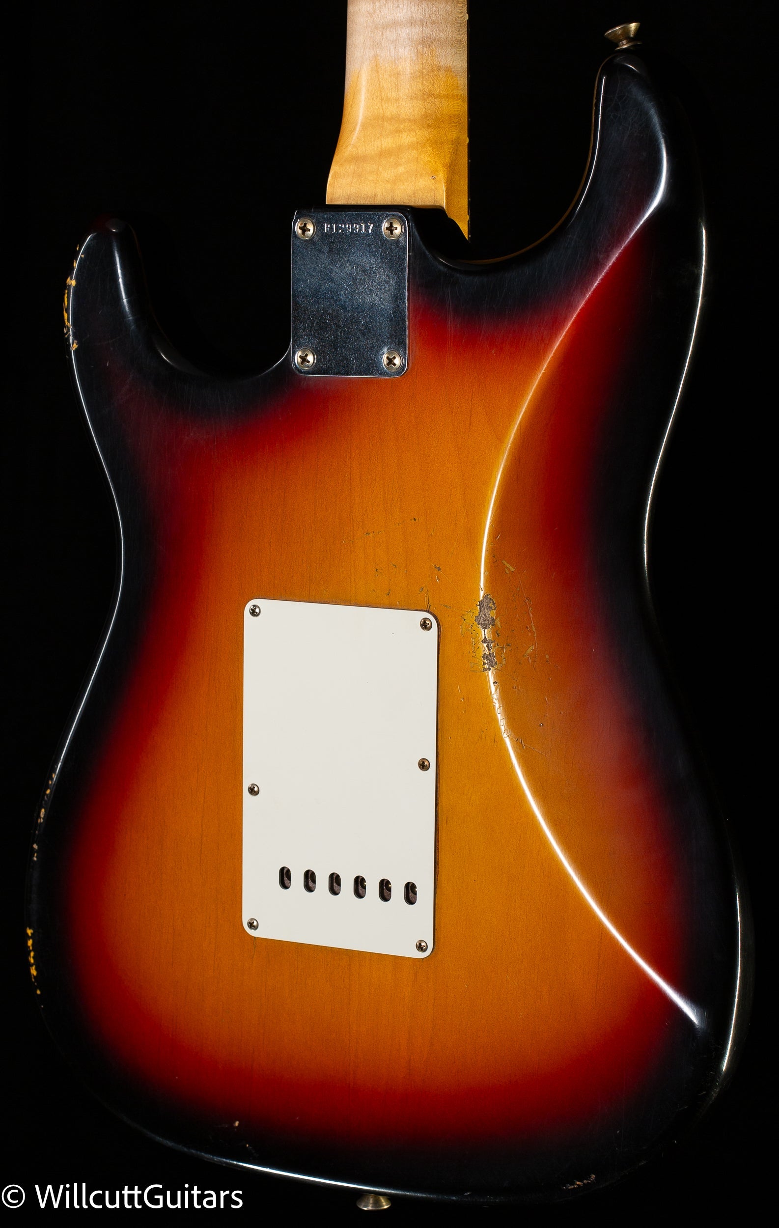 Fender Custom Shop Masterbuilt Andy Hicks True '62 Strat Journeyman Relic 3-Tone Sunburst Brazilian (917)