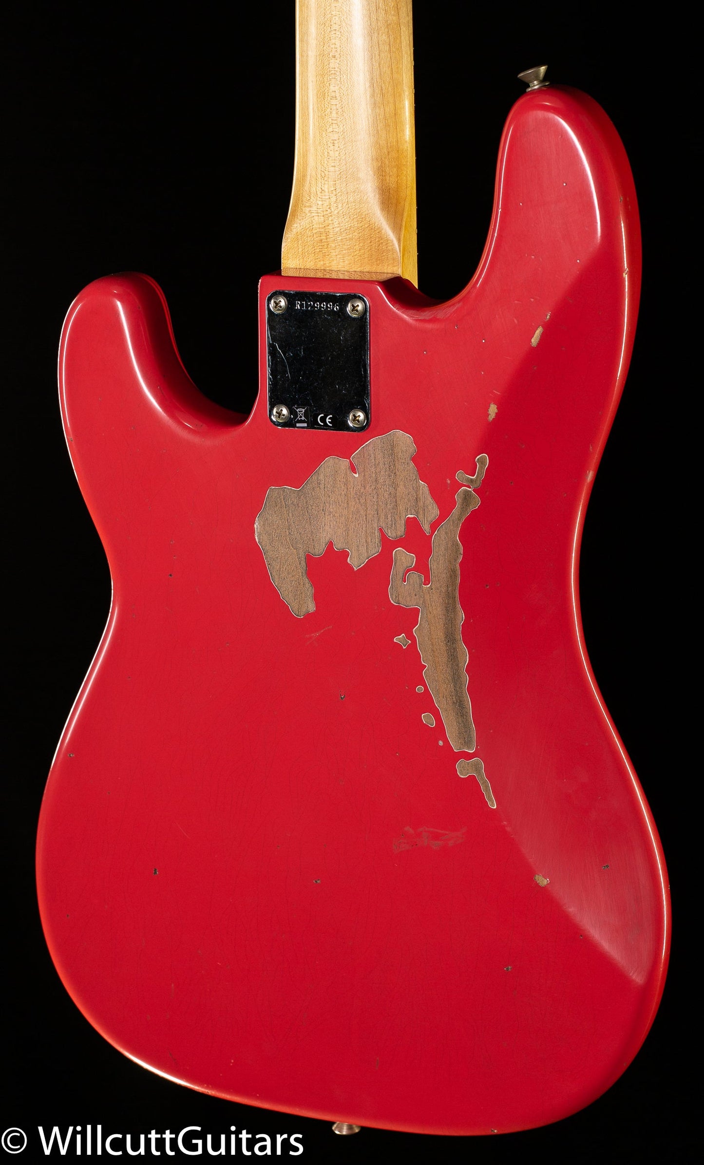Fender Custom Shop Pino Palladino Signature Precision Bass Rosewood Fingerboard Fiesta Red over Desert Sand (996)