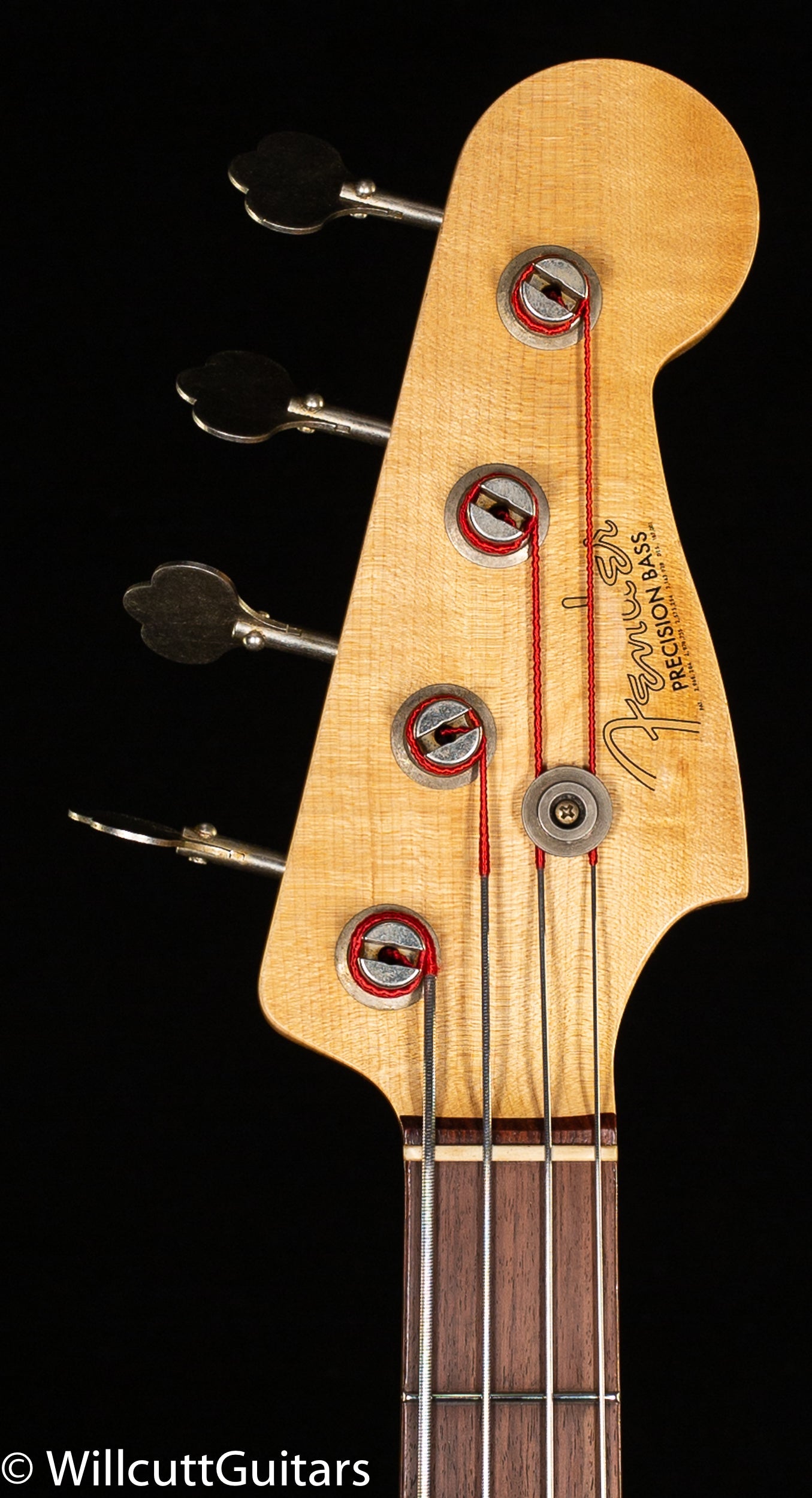 Fender Custom Shop Pino Palladino Signature Precision Bass Rosewood Fingerboard Fiesta Red over Desert Sand (996)