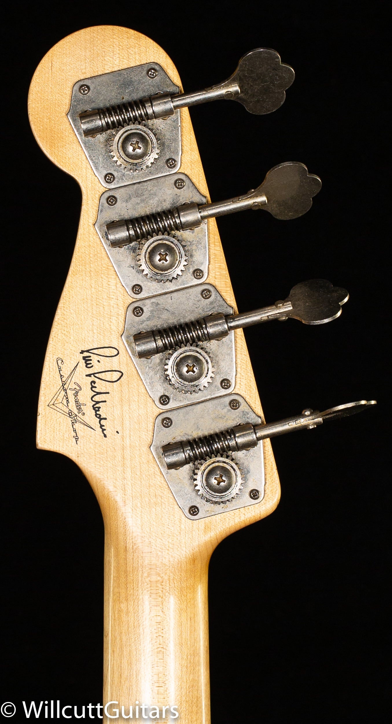 Fender Custom Shop Pino Palladino Signature Precision Bass Rosewood Fingerboard Fiesta Red over Desert Sand (996)