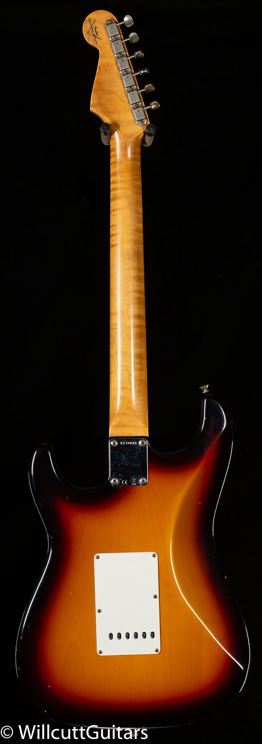 Fender Custom Shop Willcutt True '62 Stratocaster Journeyman Relic 3-Tone Sunburst 60s Oval C (018)