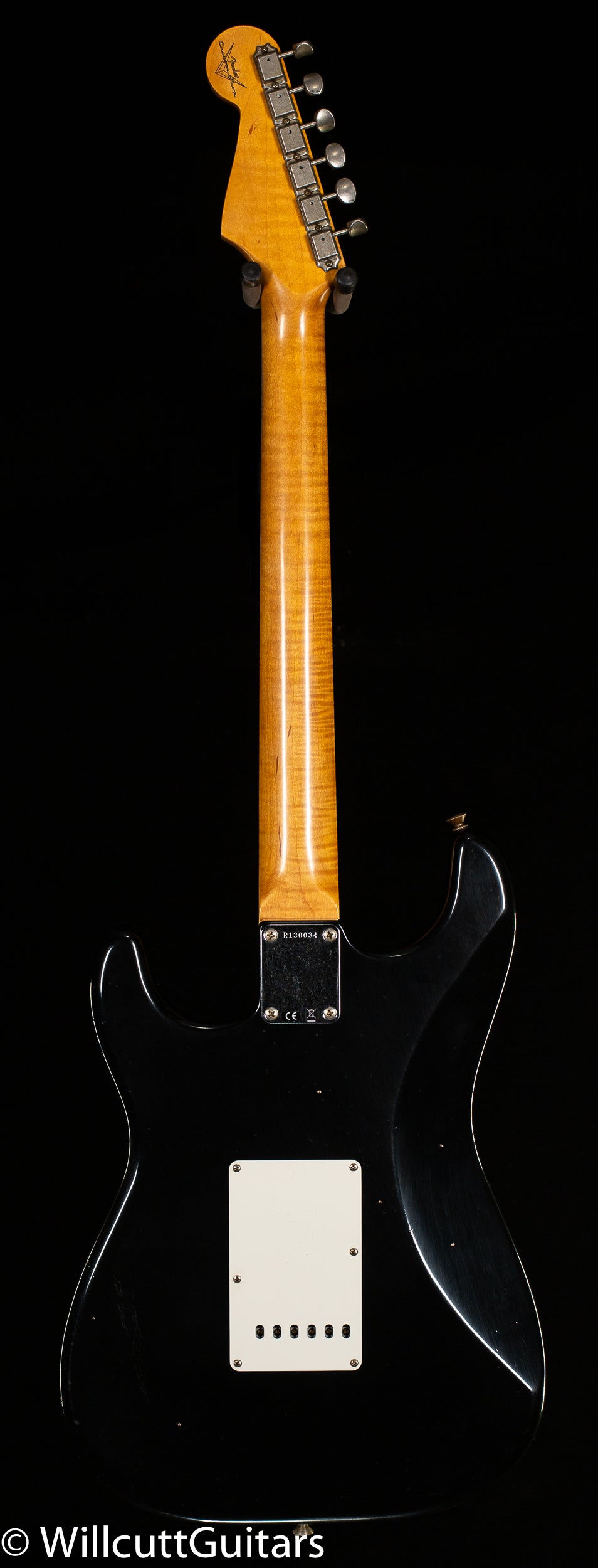 Fender Custom Shop Willcutt True '62 Stratocaster Black '59 C (034)