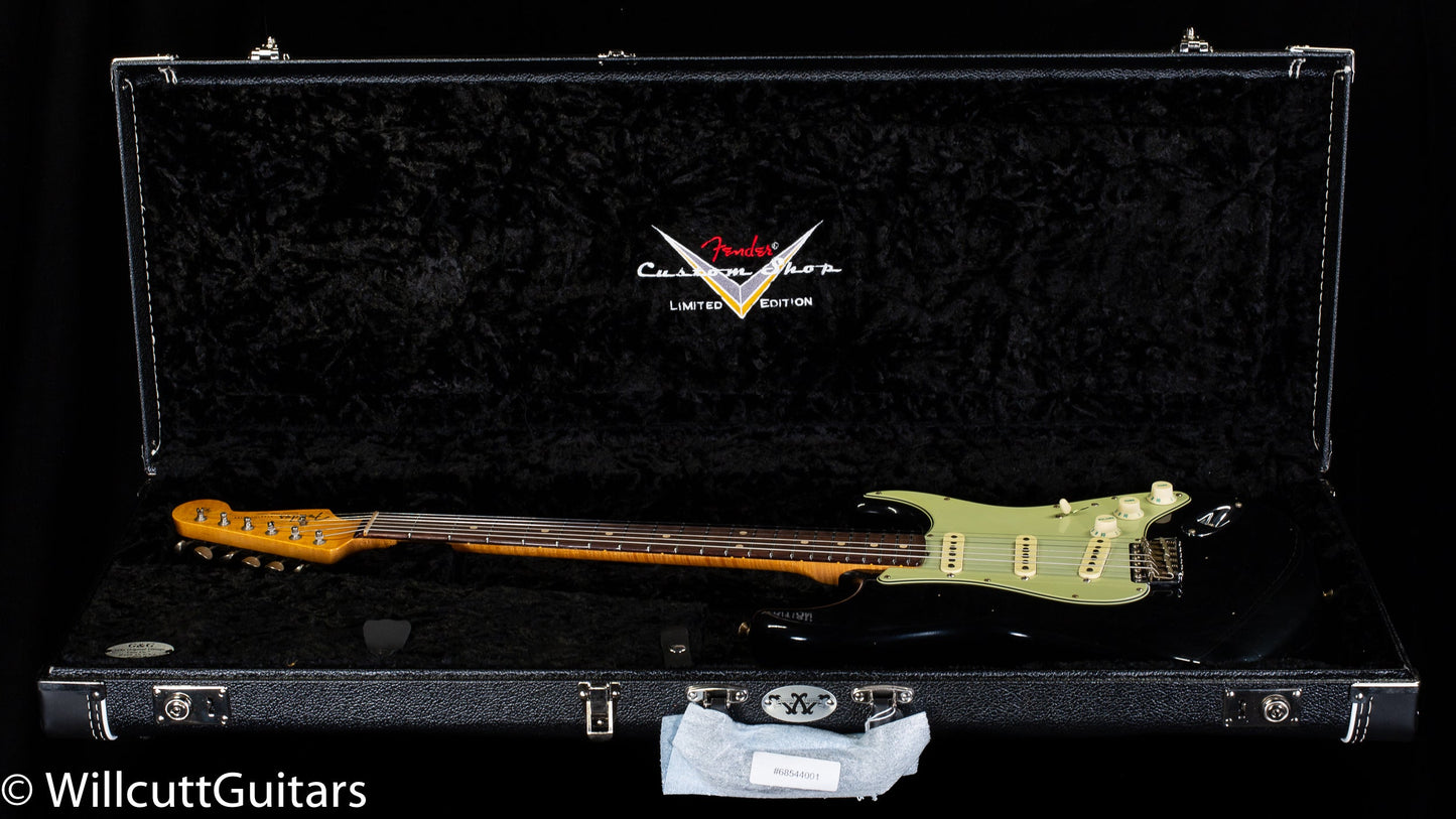 Fender Custom Shop Willcutt True '62 Stratocaster Black '59 C (034)