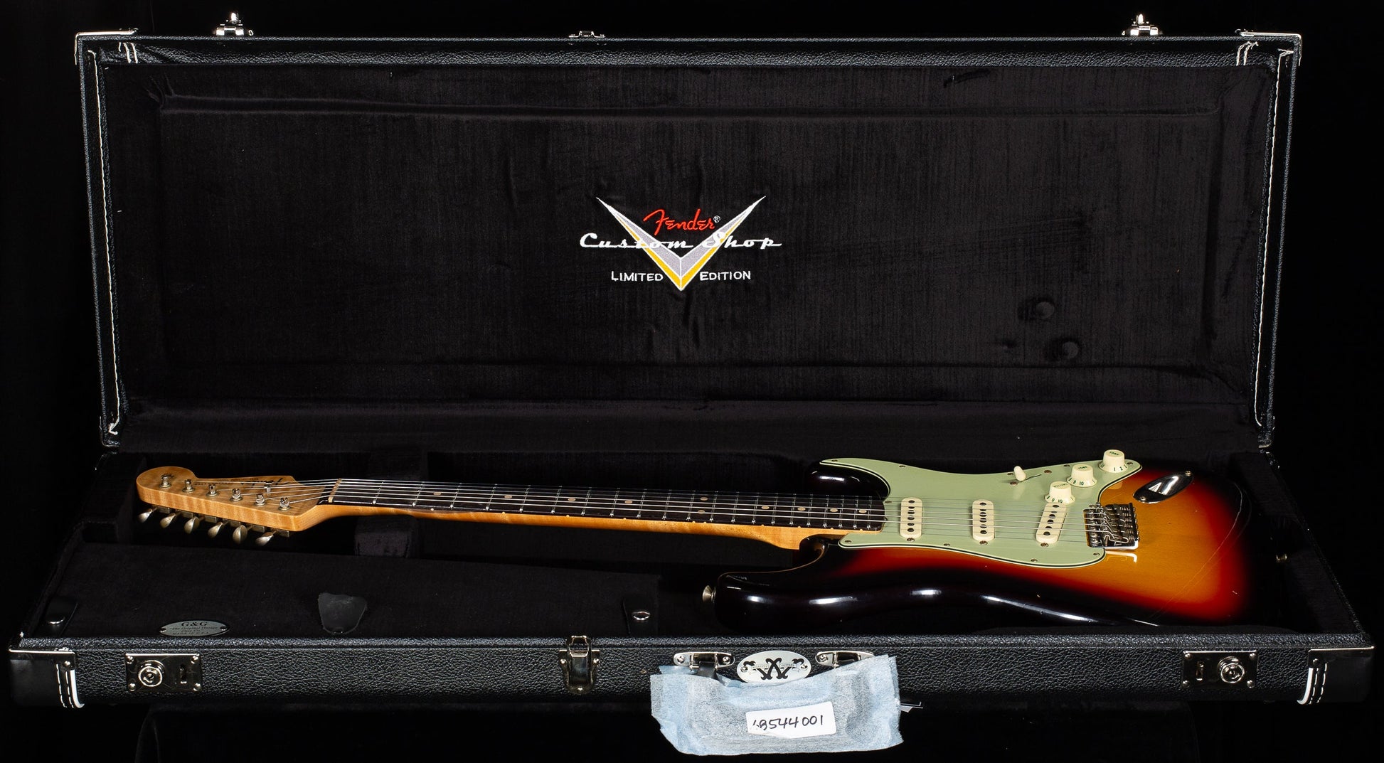 Fender Custom Shop Willcutt True '62 Stratocaster Journeyman Relic 3-Tone Sunburst '57 V (064)