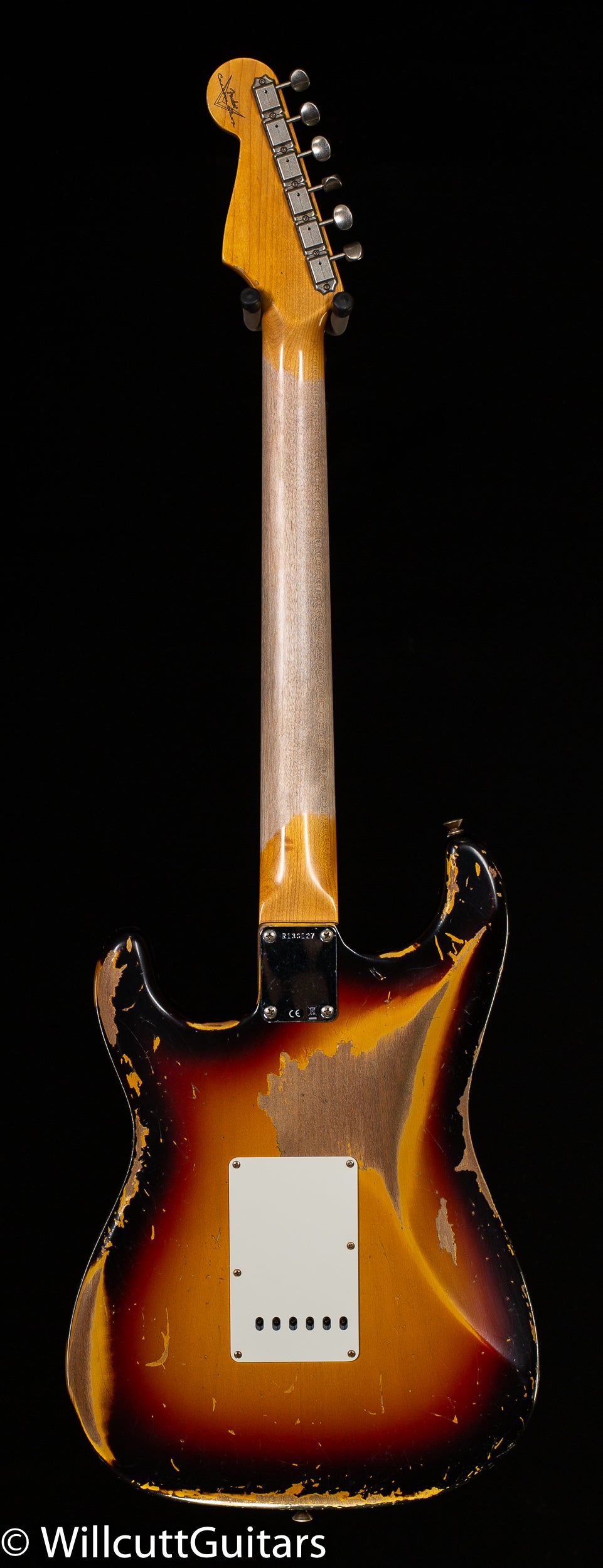 Fender Custom Shop 1960 Stratocaster Heavy Relic 3-Tone Sunburst (127)