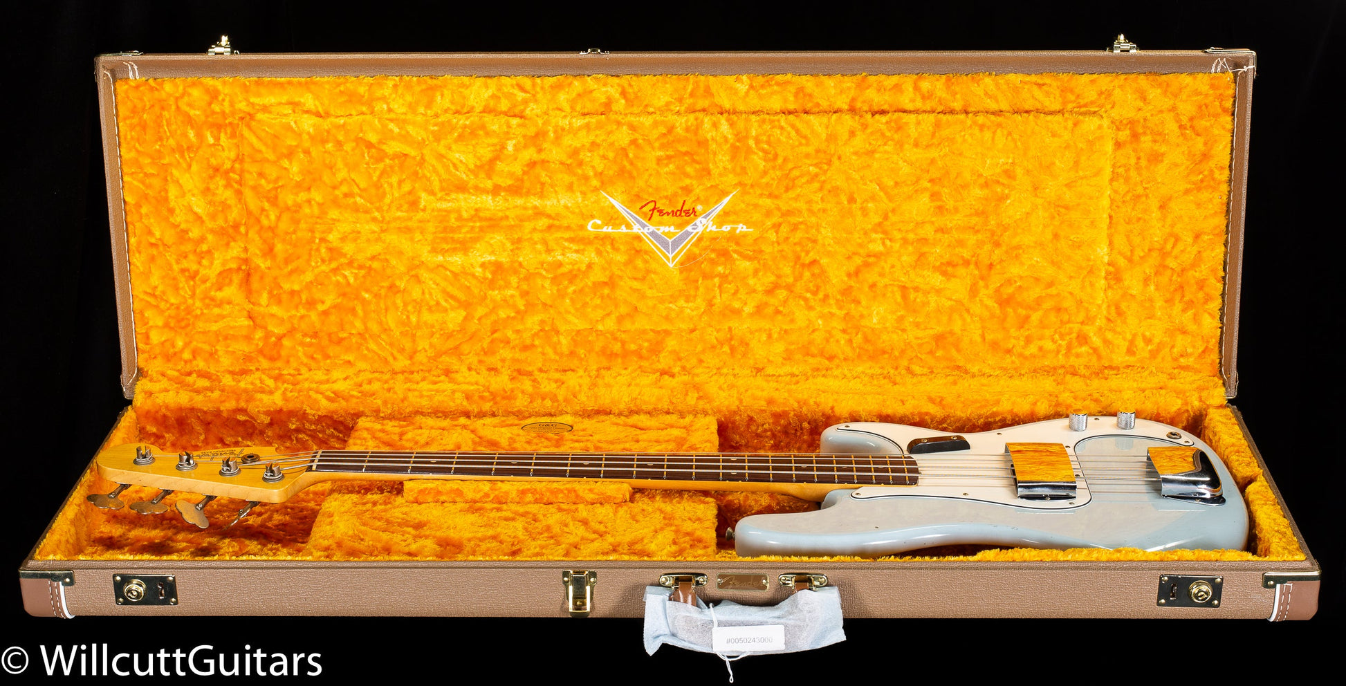 Fender Custom Shop 1963 Precision Bass Journeyman Relic Sonic Blue (189)