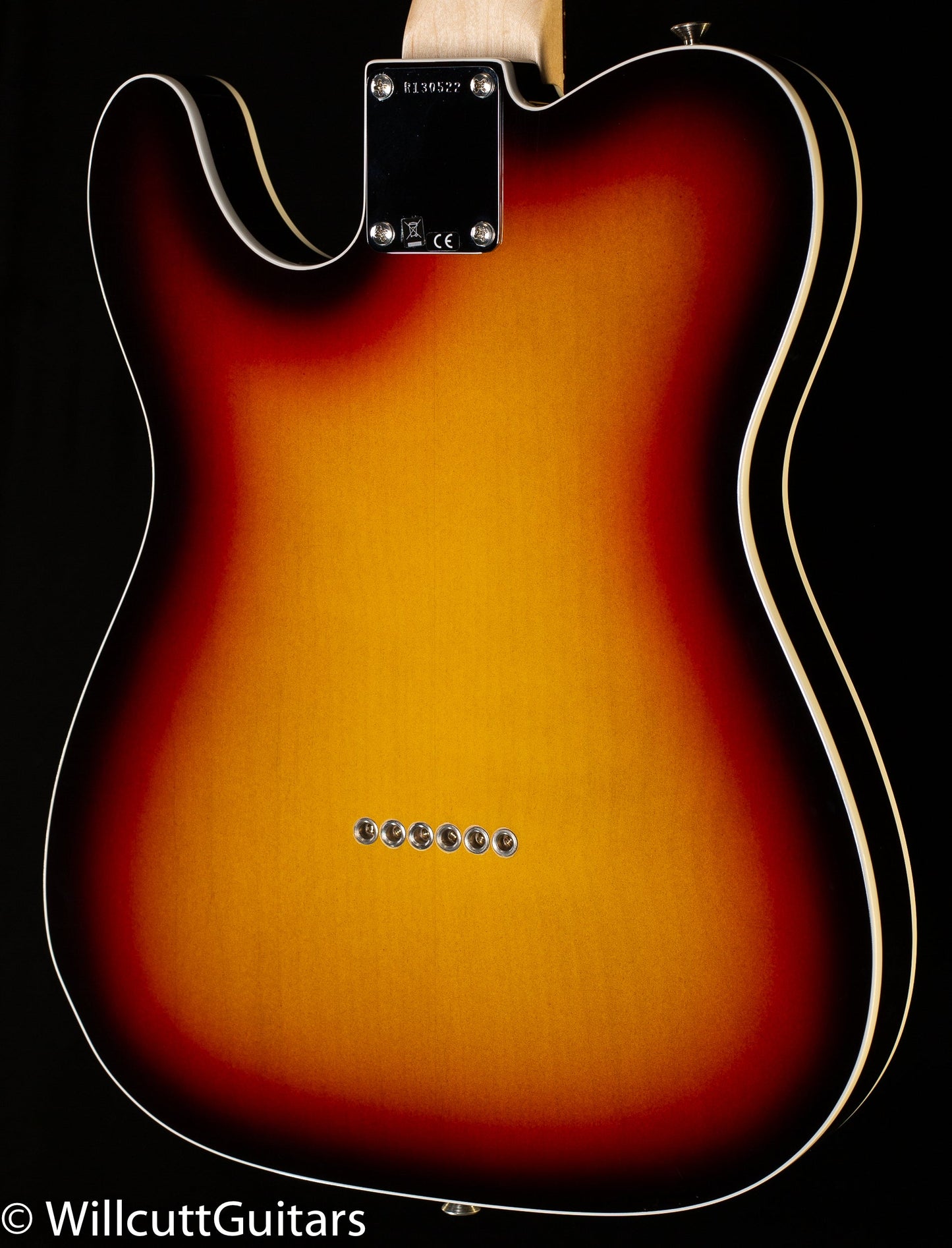 Fender Custom Shop 1960 Telecaster Custom Time Capsule 3-Tone Sunburst (522)