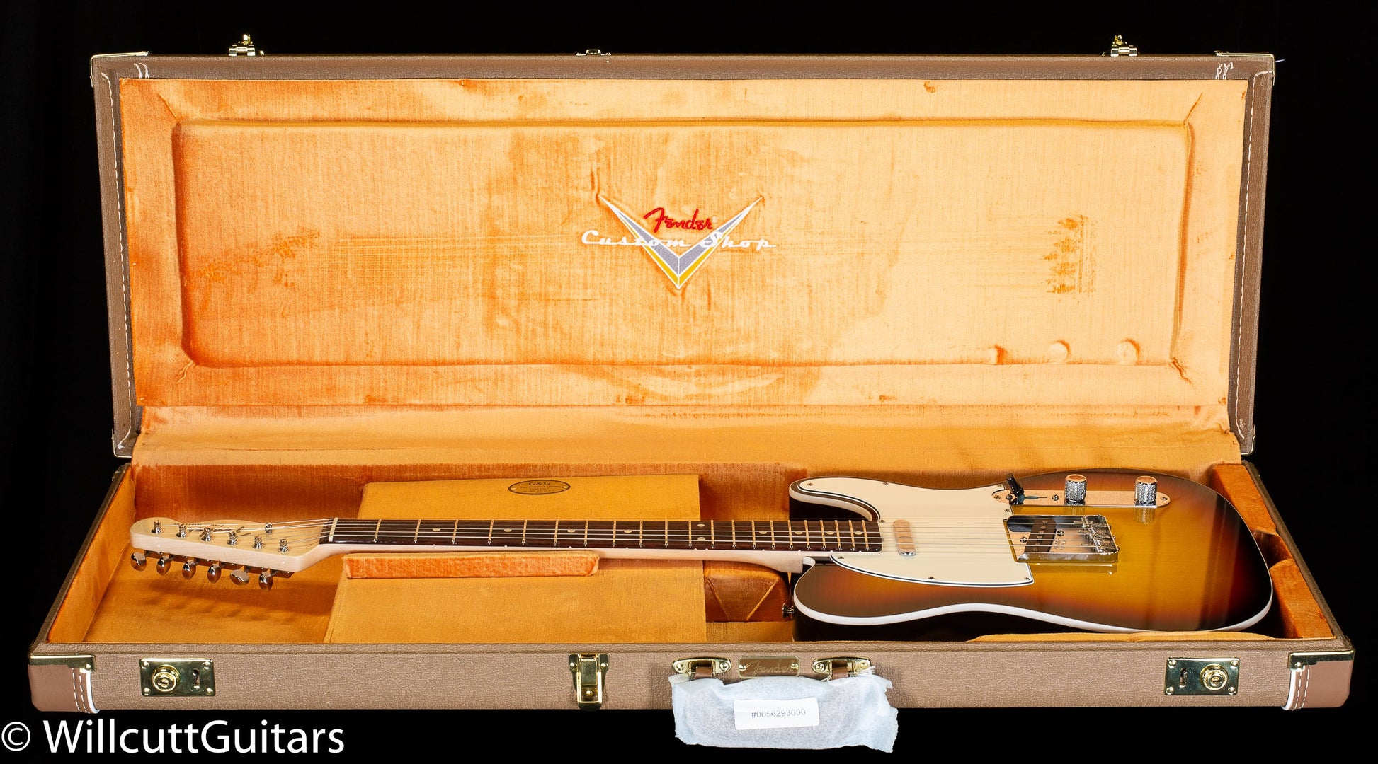 Fender Custom Shop 1960 Telecaster Custom Time Capsule 3-Tone Sunburst (522)