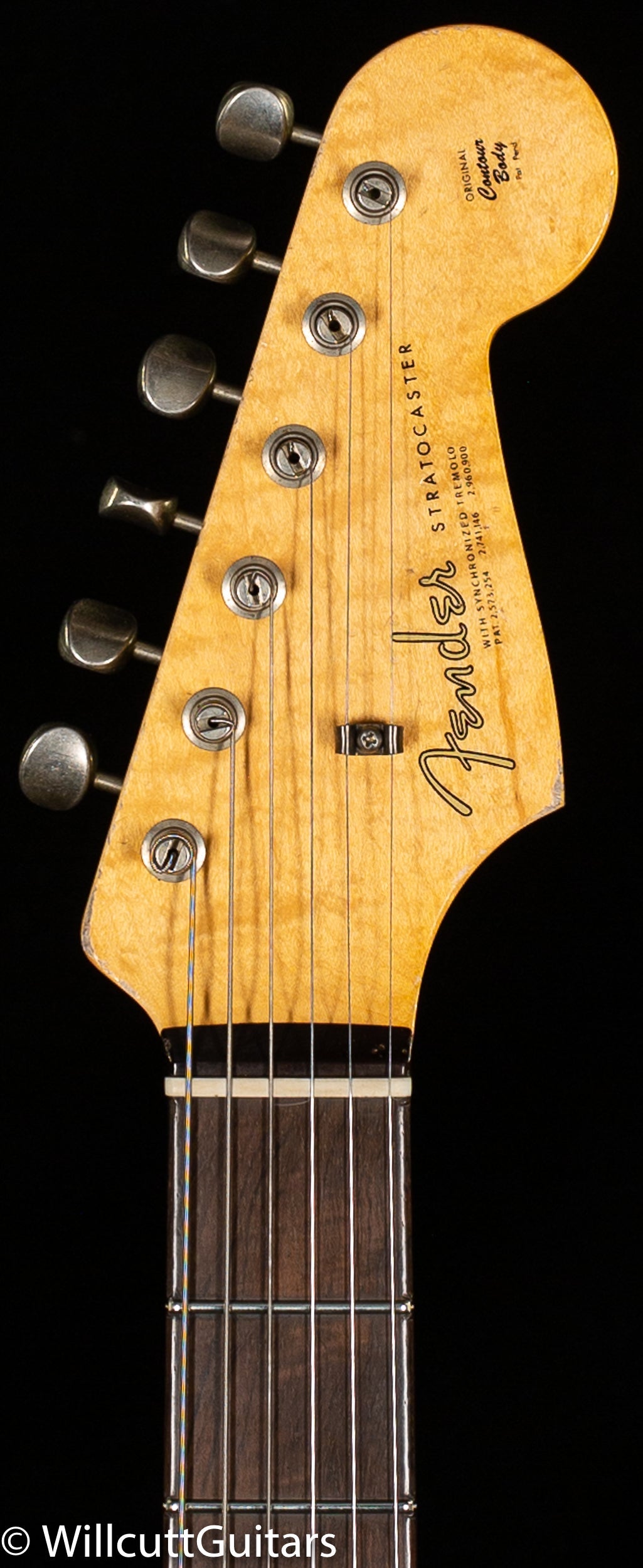 Fender Custom Shop Masterbuilt Dennis Galuzska True '62 Strat Journeyman Olympic White Brazilian 59 C  (625)