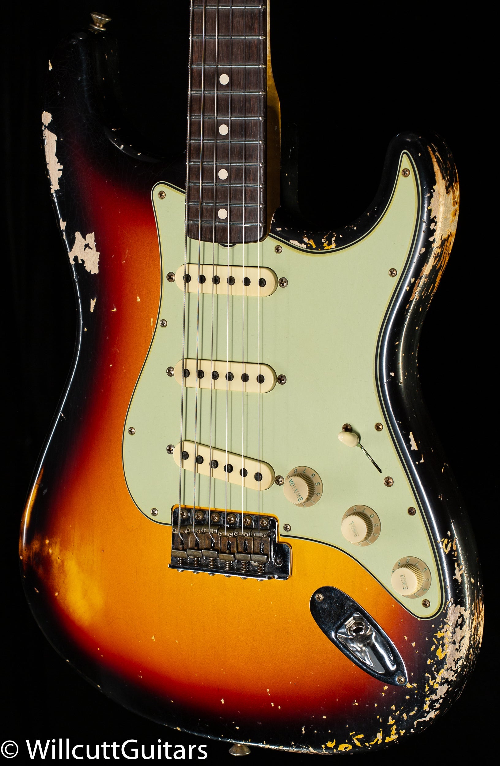 Fender Custom Shop WILLCUTT TRUE '62 STRAT JRN 59C-3TS-MBDG (639)