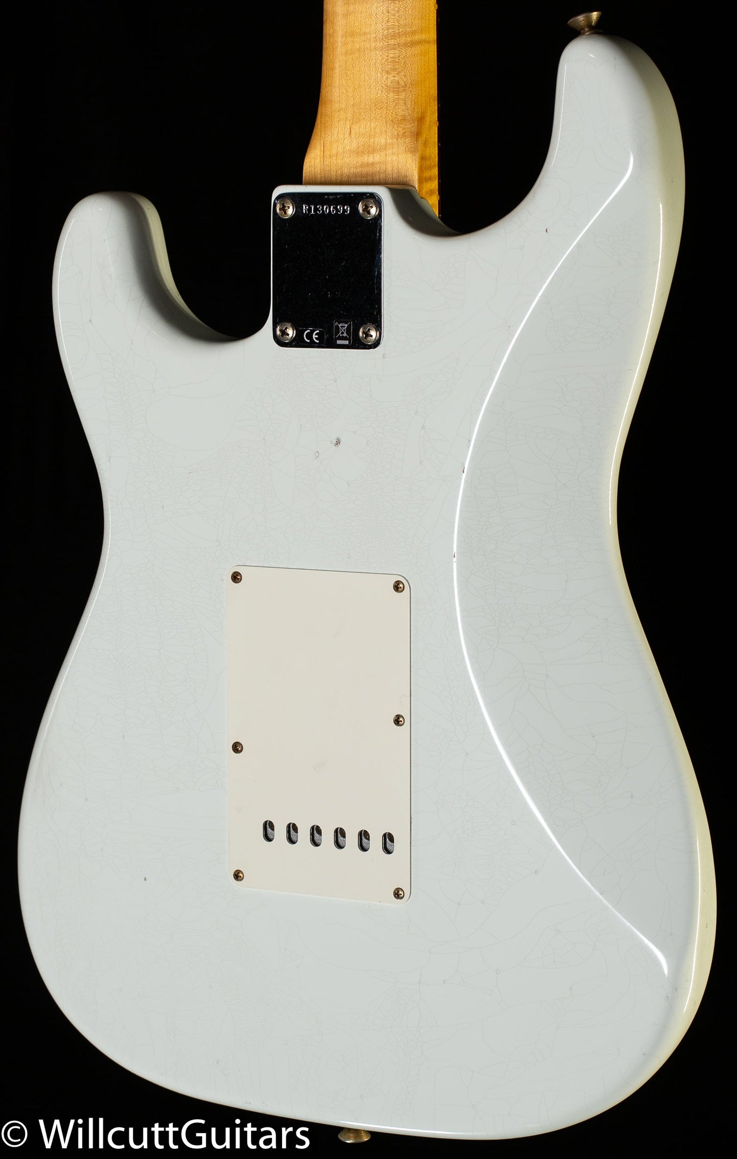 Fender Custom Shop Willcutt True '62 Stratocaster Journeyman Relic Olympic White 60s Oval C (699)