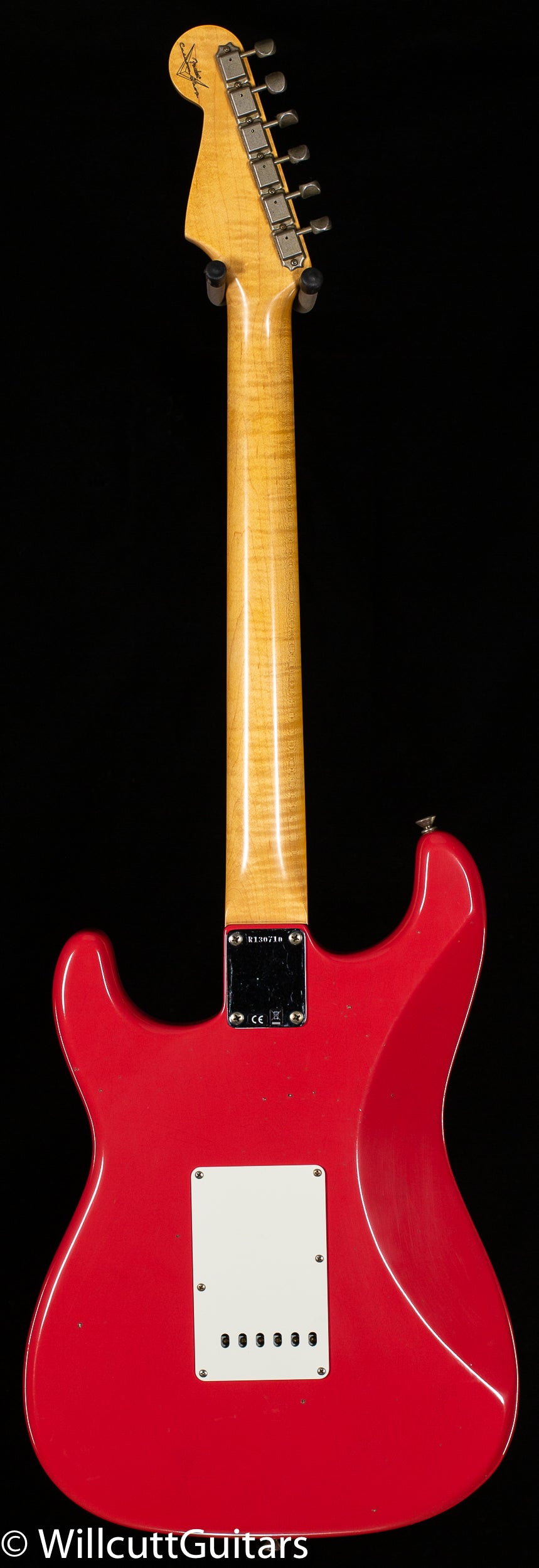 Fender Custom Shop Willcutt True '62 Stratocaster Journeyman Relic Fiesta Red Large C (710)