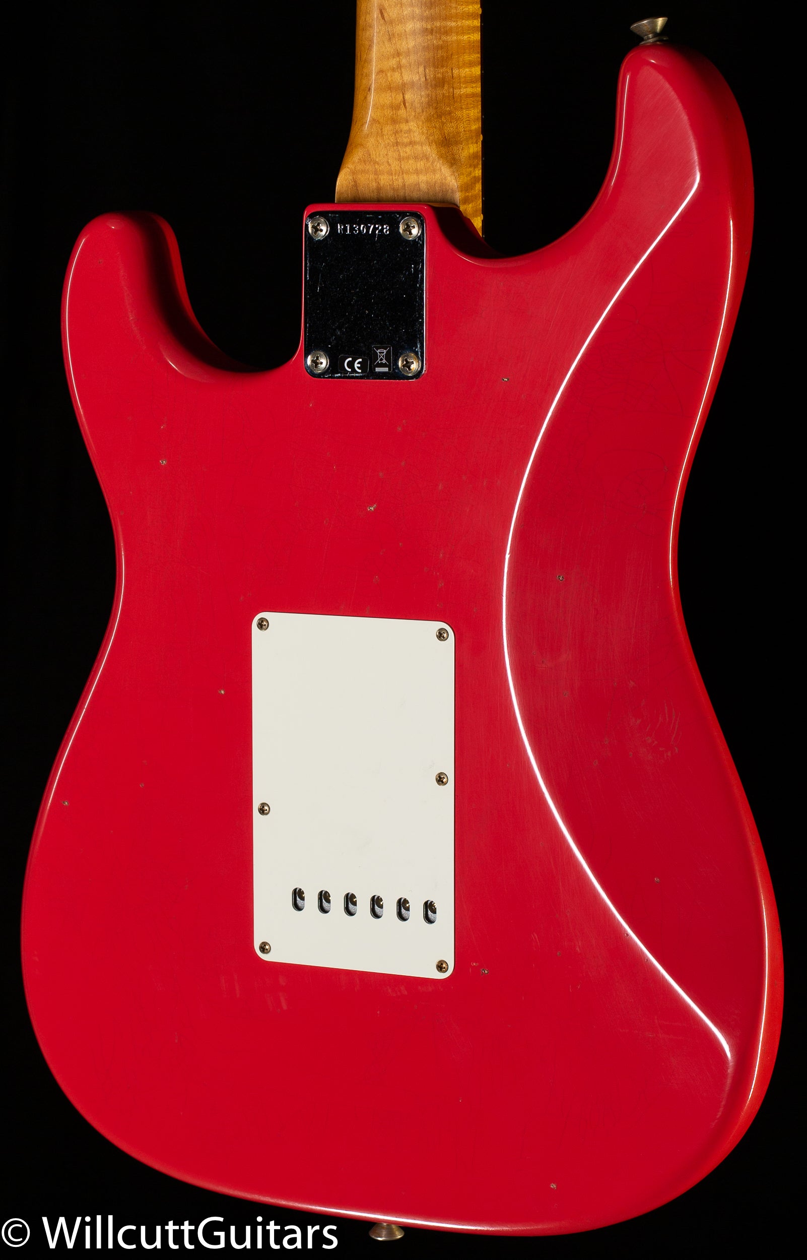 Fender Custom Shop Willcutt True '62 Stratocaster Journeyman Relic Fiesta Red '59 C (728)