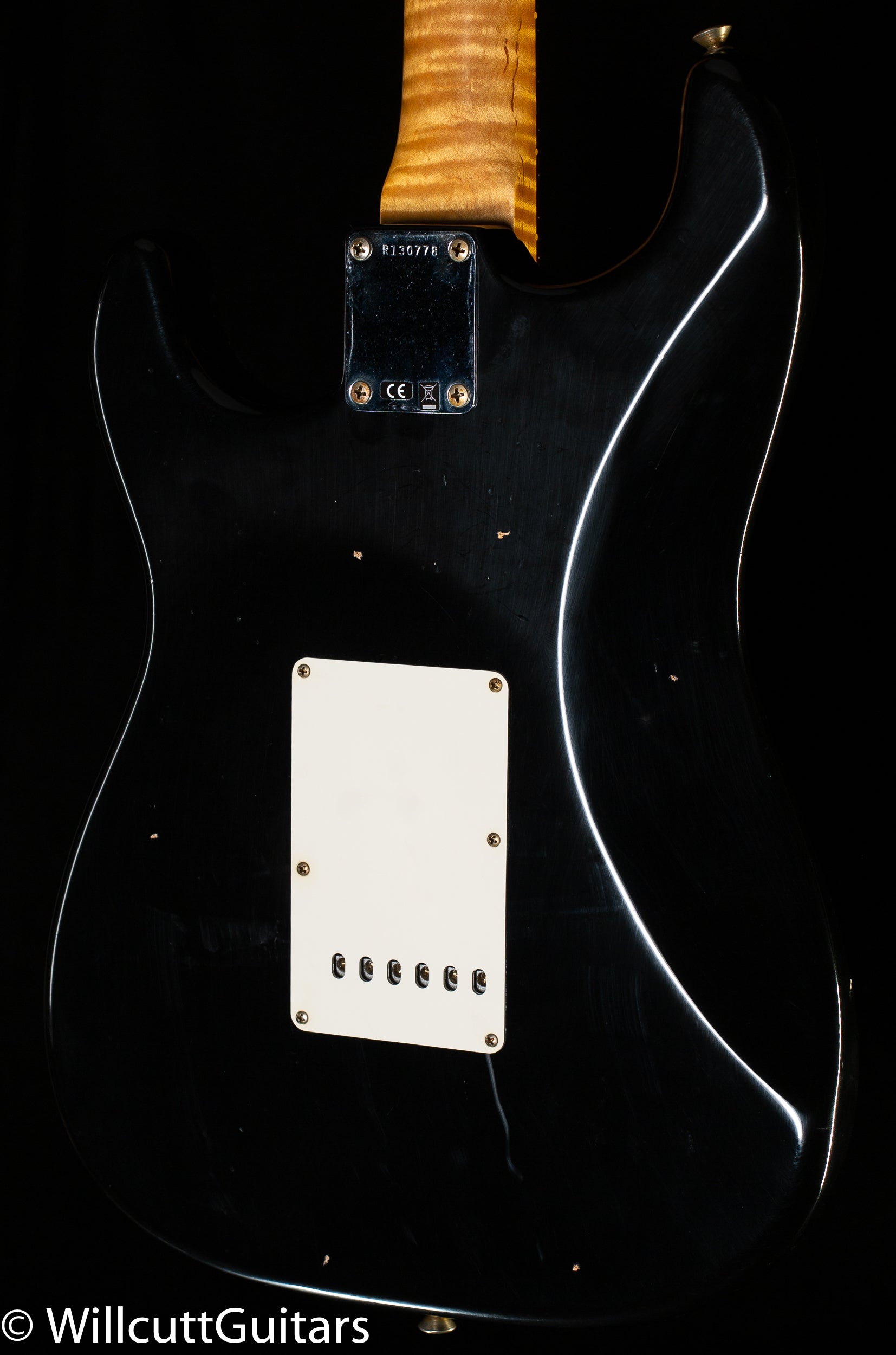 Fender Custom Shop Willcutt True '62 Stratocaster Black '59 C (778)