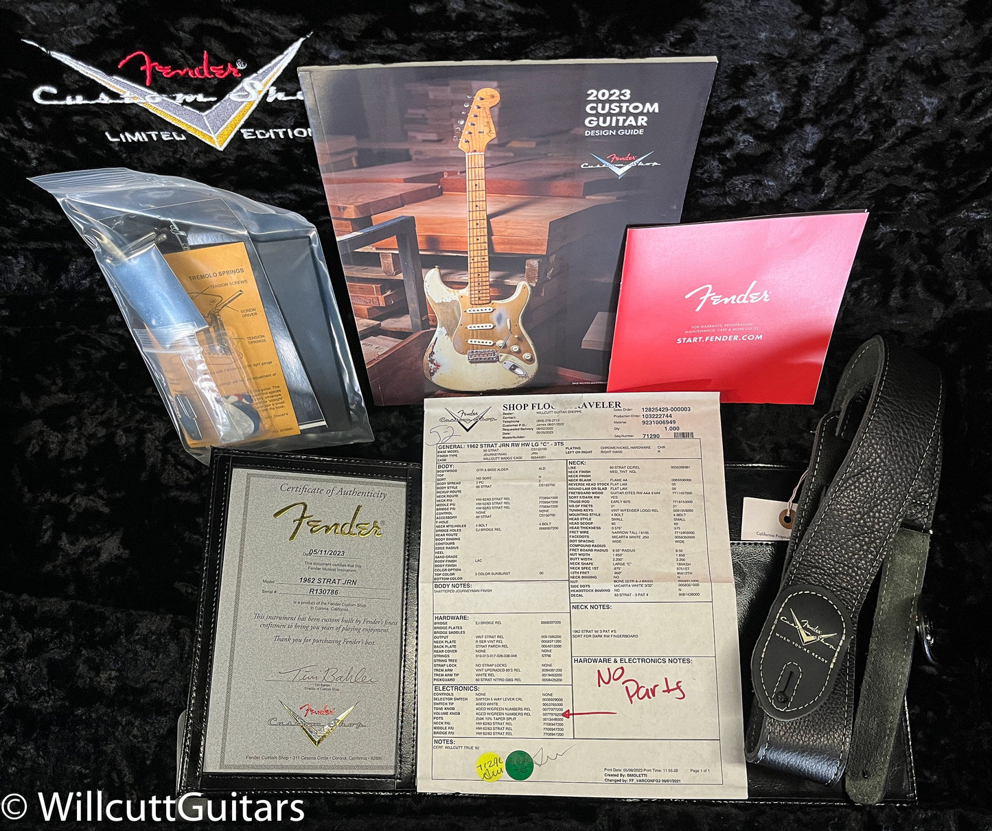Fender Custom Shop Willcutt True '62 Stratocaster Journeyman Relic 3-Color Sunburst Large C (786)