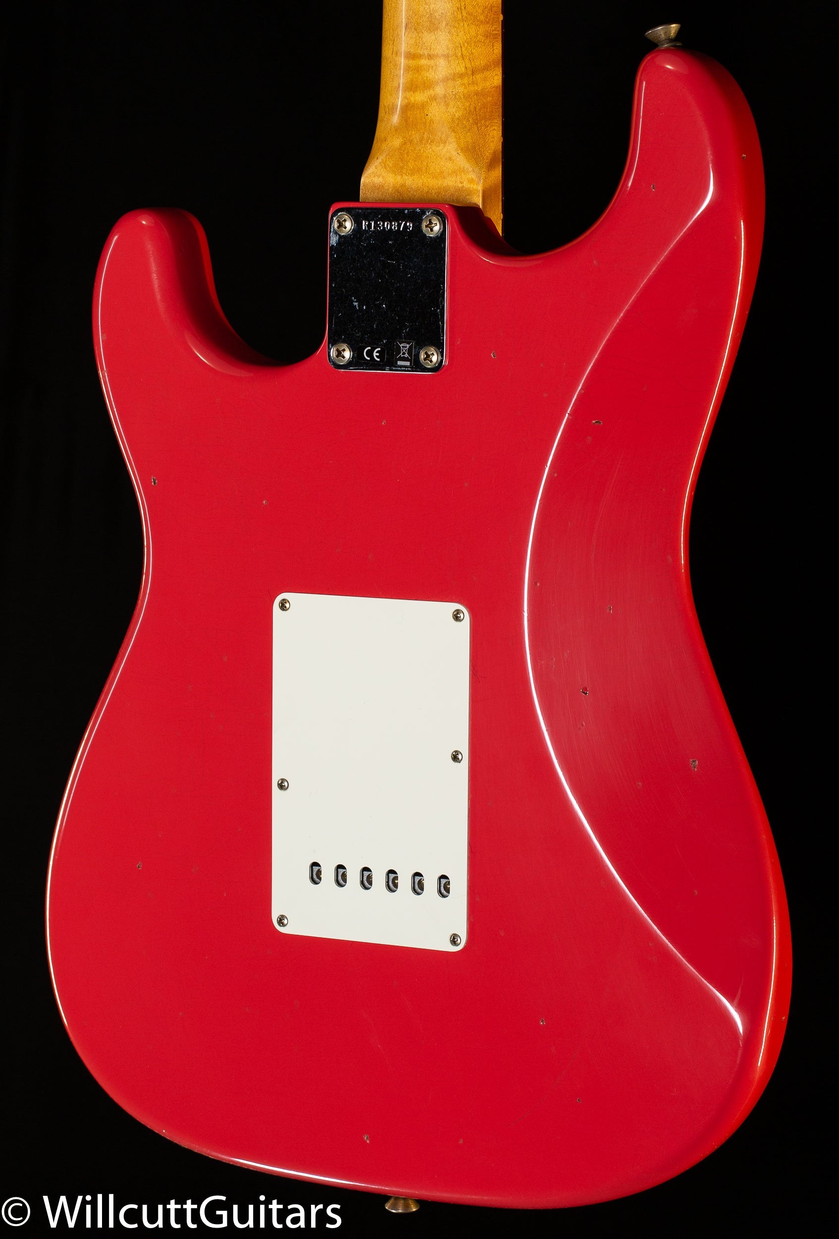 Fender Custom Shop Willcutt True '62 Stratocaster Journeyman Relic Fiesta Red '59 C (879)