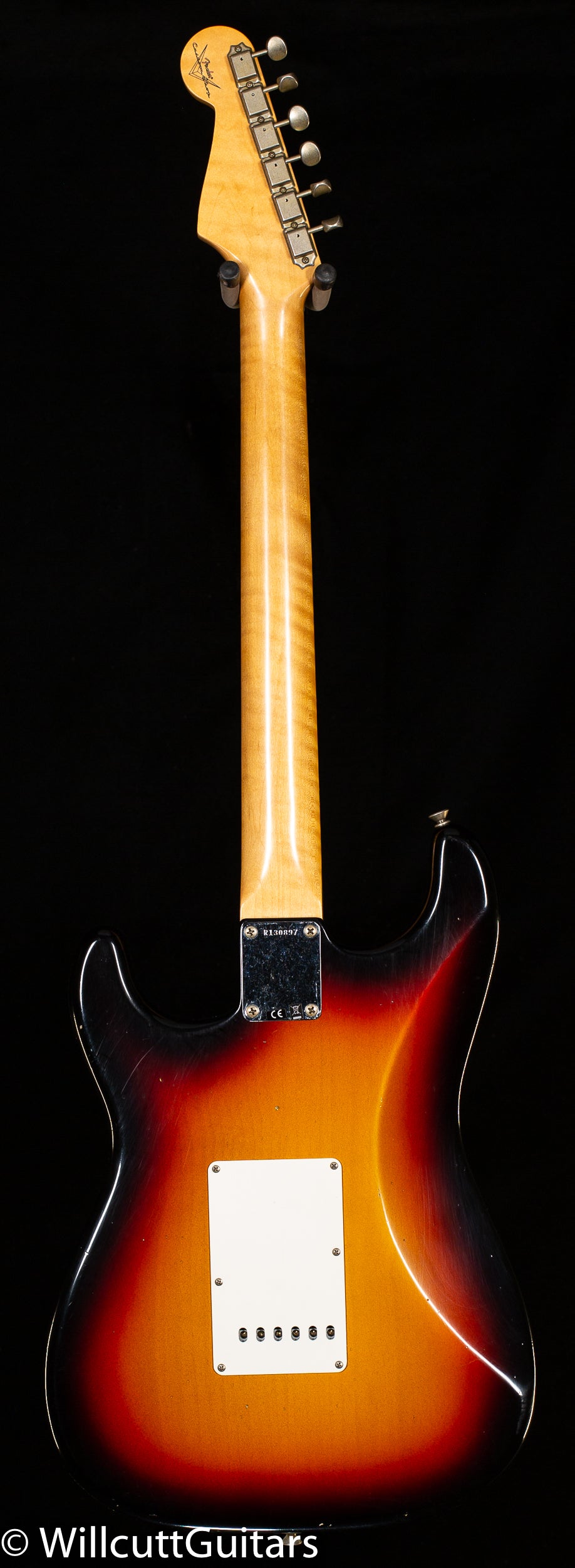 Fender Custom Shop Willcutt True '62 Stratocaster Journeyman Relic 3-Tone Sunburst Large C (897)