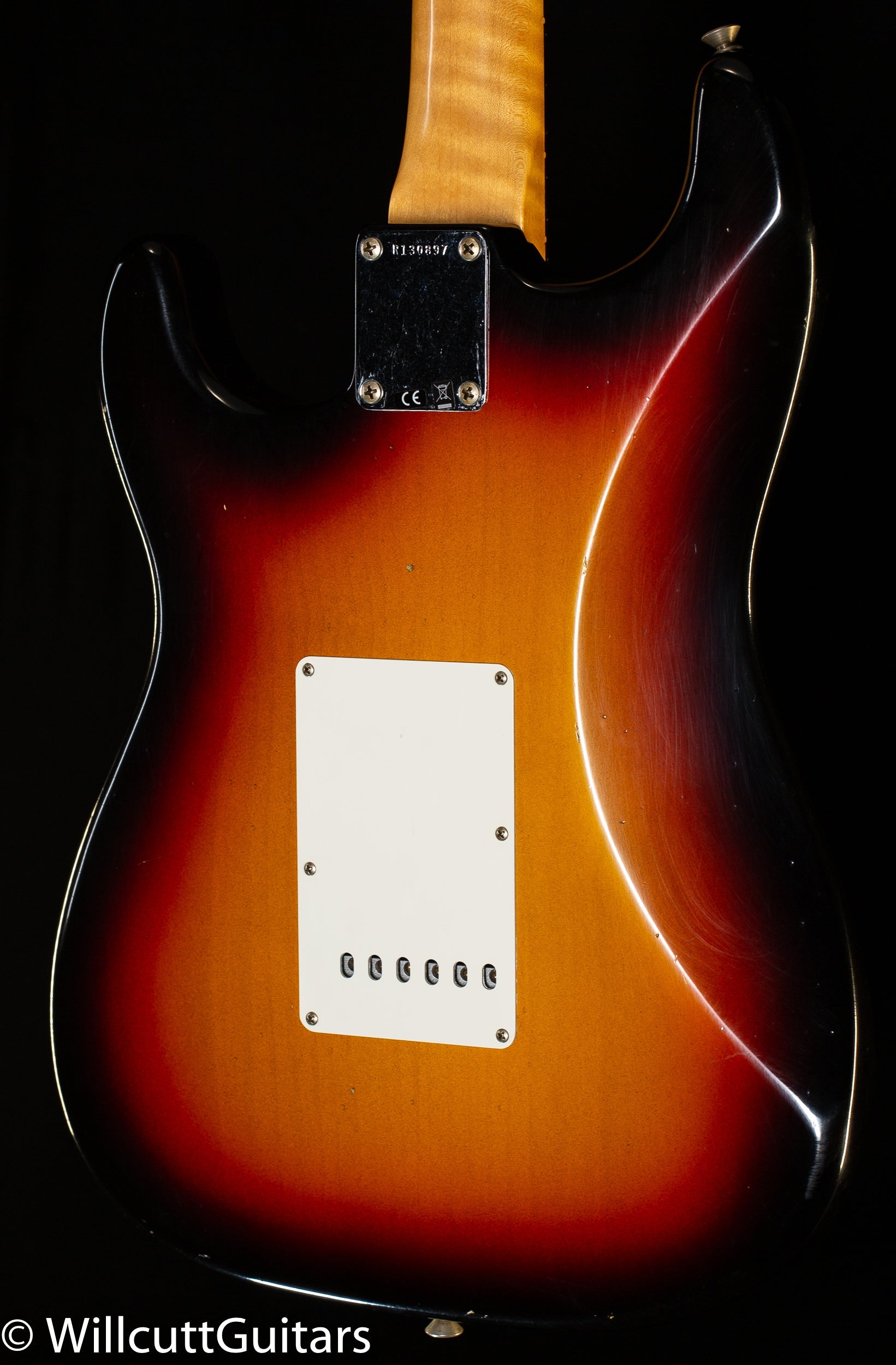 Fender Custom Shop Willcutt True '62 Stratocaster Journeyman Relic 3-Tone Sunburst Large C (897)