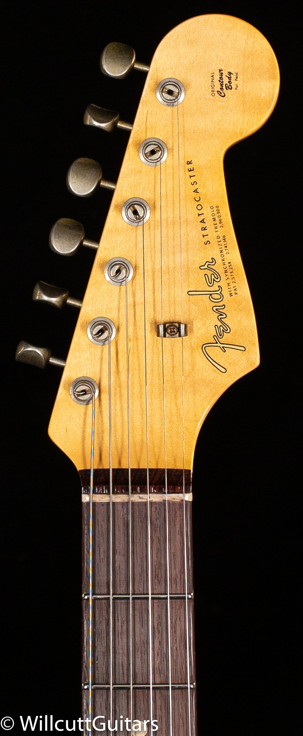 Fender Custom Shop Willcutt True '62 Stratocaster Journeyman Relic 3-Tone Sunburst Large C (897)