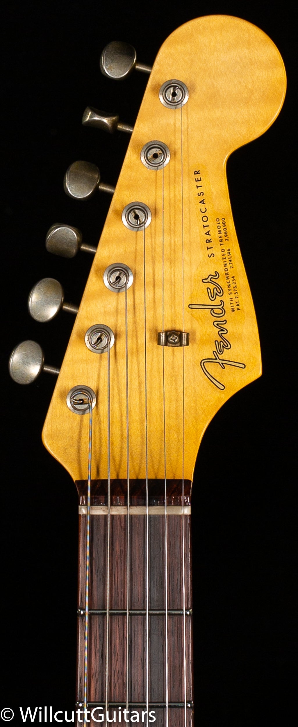 Fender Custom Shop Willcutt True '62 Stratocaster Journeyman Relic Fiesta Red 59 C (904)