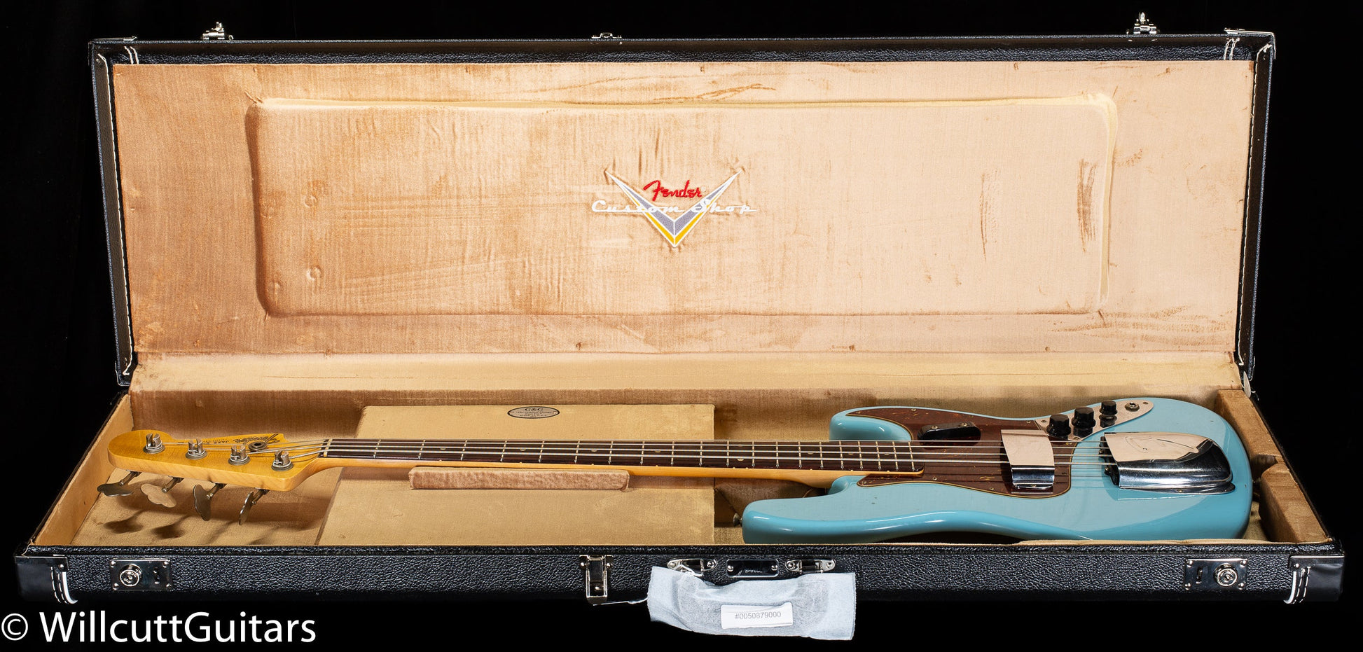 Fender Custom Shop 1964 Jazz Bass Journeyman Relic Daphne Blue (053)