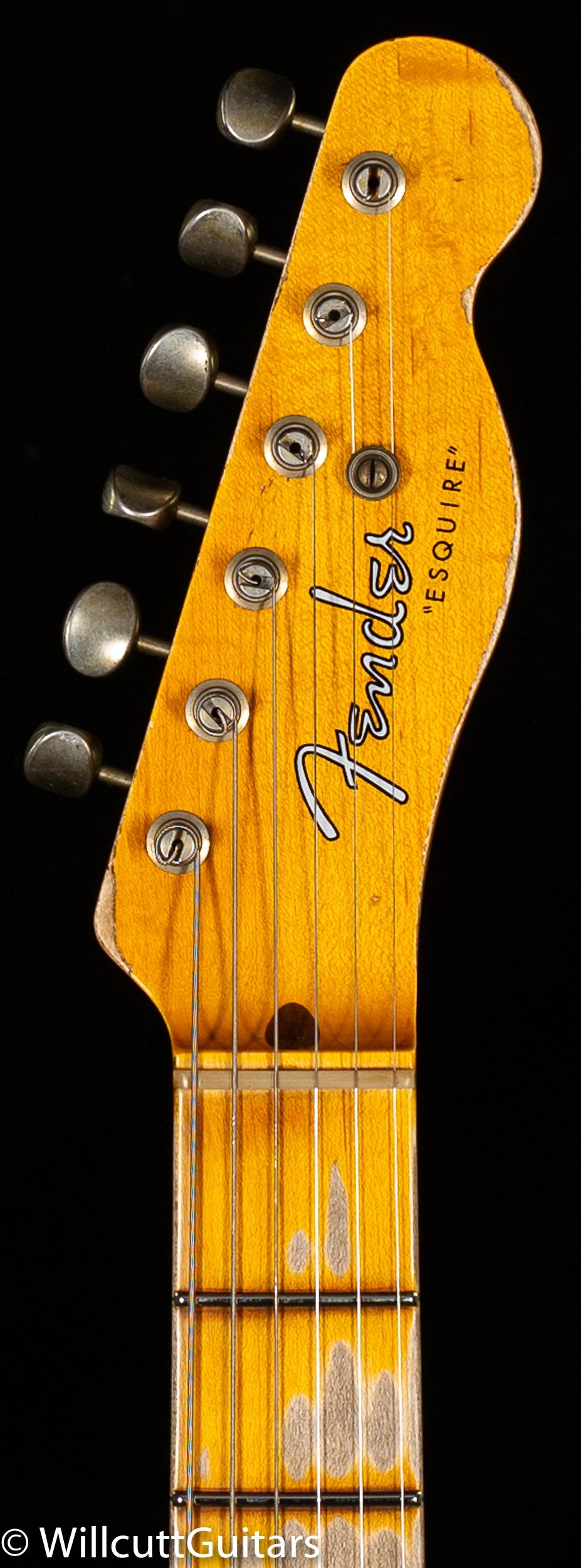 Fender Custom Shop LTD Roasted Pine Double Esquire Super Heavy Relic Aged Black (100)