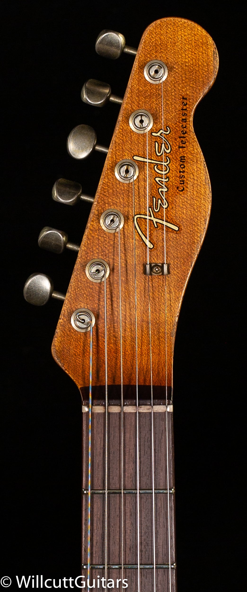 Fender Custom Shop LTD CuNiFe Telecaster Custom Heavy Relic Chocolate 3-Tone Sunburst (113)