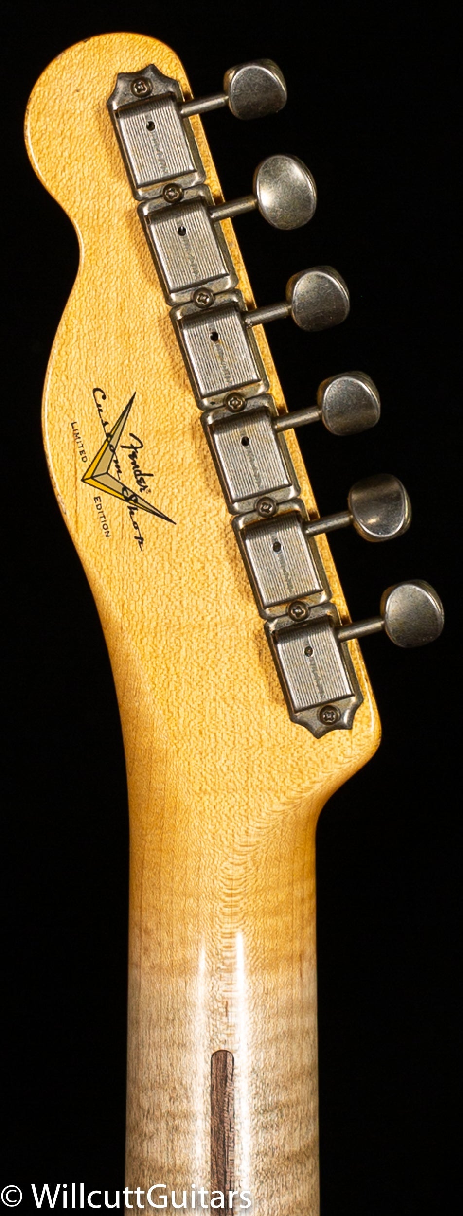 Fender Custom Shop LTD Tomatillo Telecaster Custom Relic Super Faded Aged Lake Placid Blue (130)