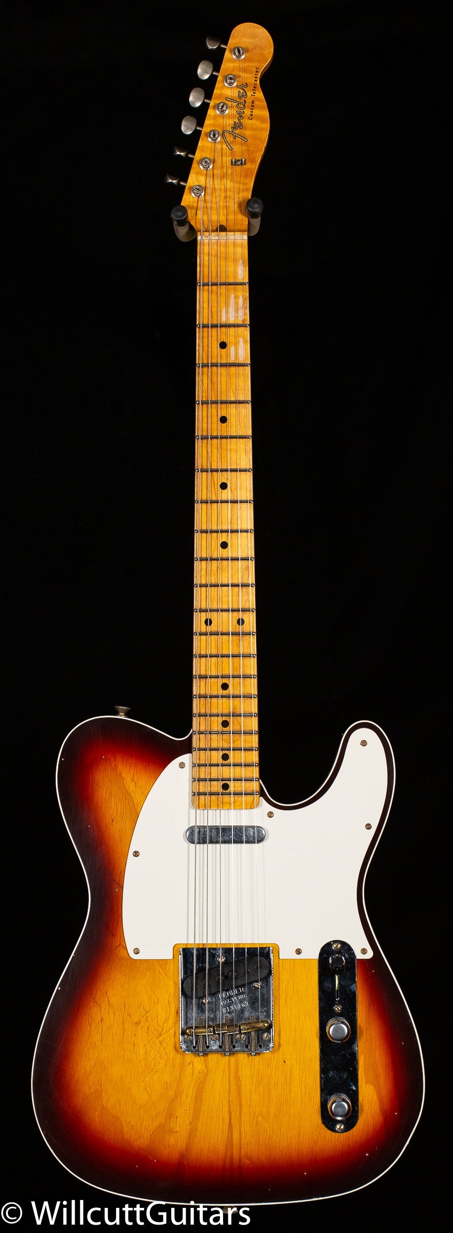 Fender Custom Shop LTD 50’s Twisted Telecaster Custom Journeyman Relic Chocolate 3-Color Sunburst (163)