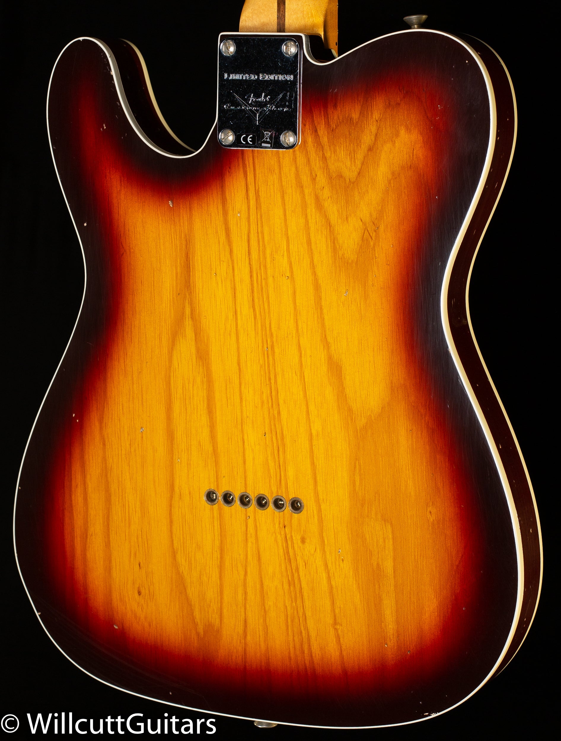 Fender Custom Shop LTD 50’s Twisted Telecaster Custom Journeyman Relic Chocolate 3-Color Sunburst (163)
