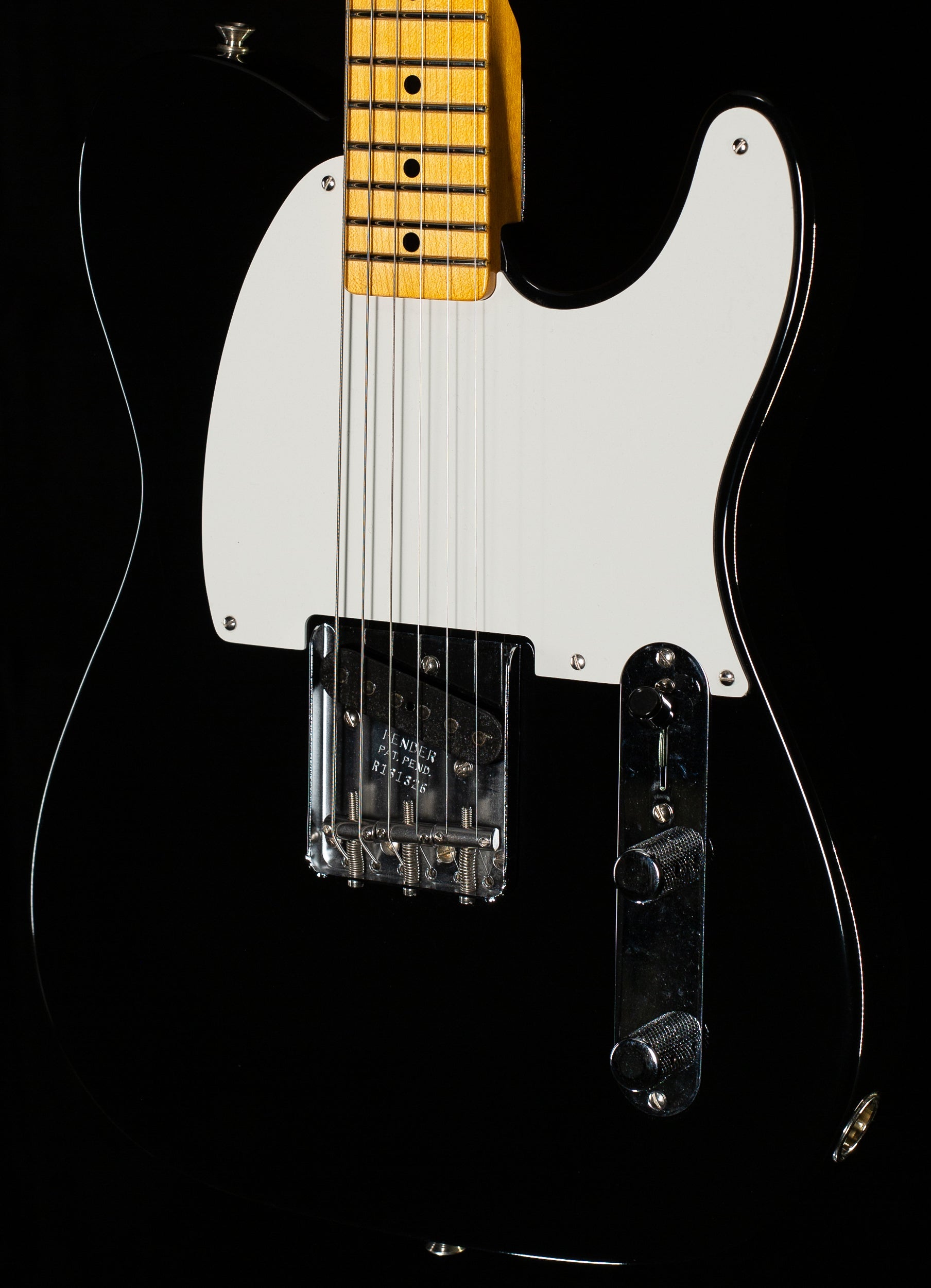 Fender Custom Shop Vintage Custom 1950 Pine Esquire Aged Black (326)