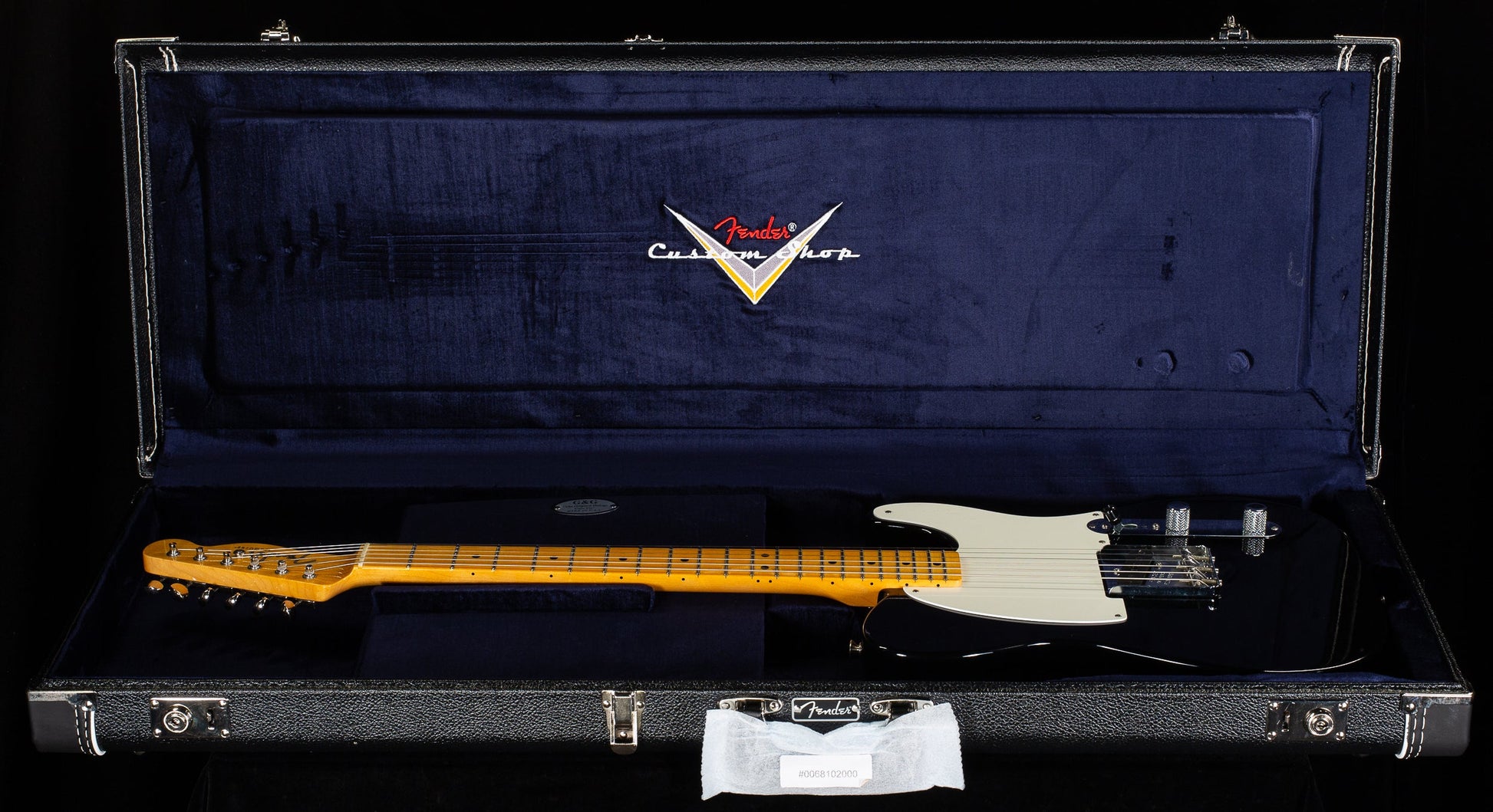 Fender Custom Shop Vintage Custom 1950 Pine Esquire Aged Black (326)